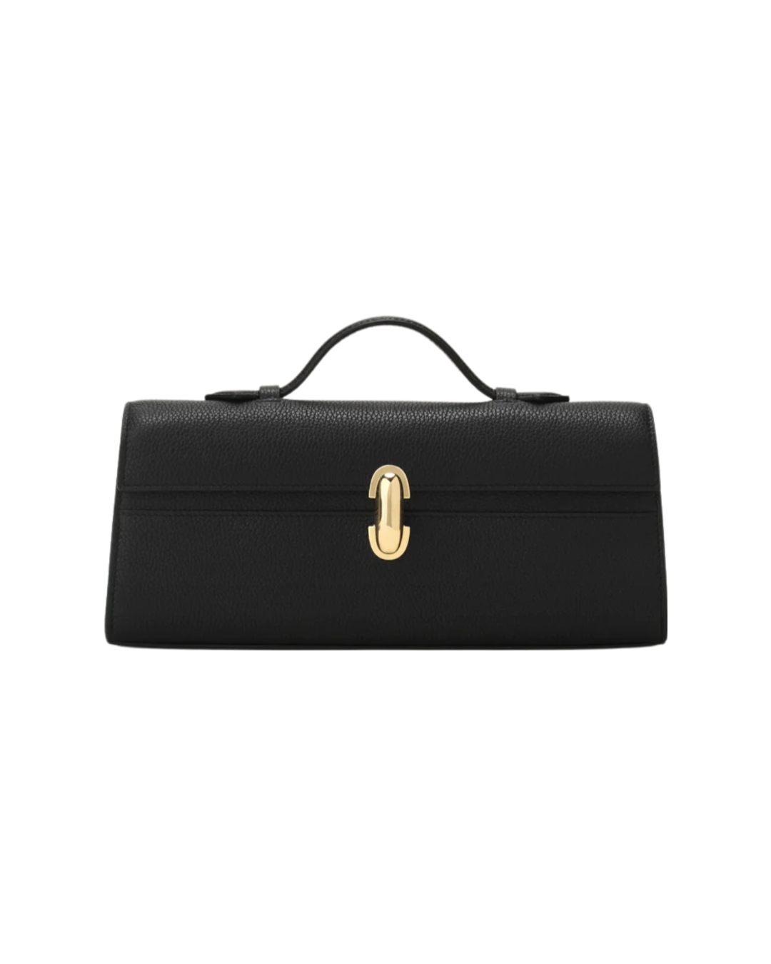 Slim Symmetry Pochette Leather-Trimmed Suede Tote