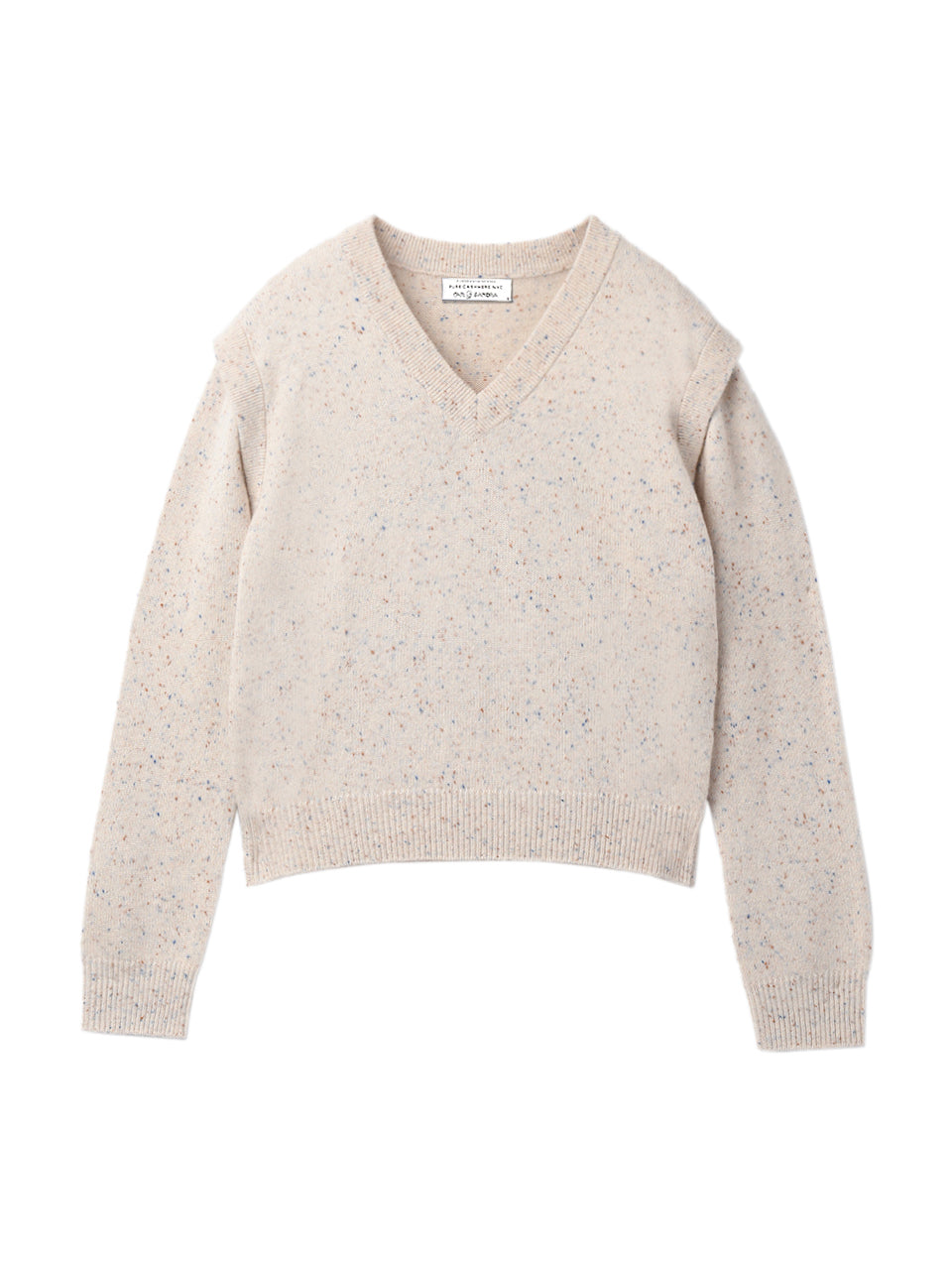 Detachable Sleeve Top in Seashell