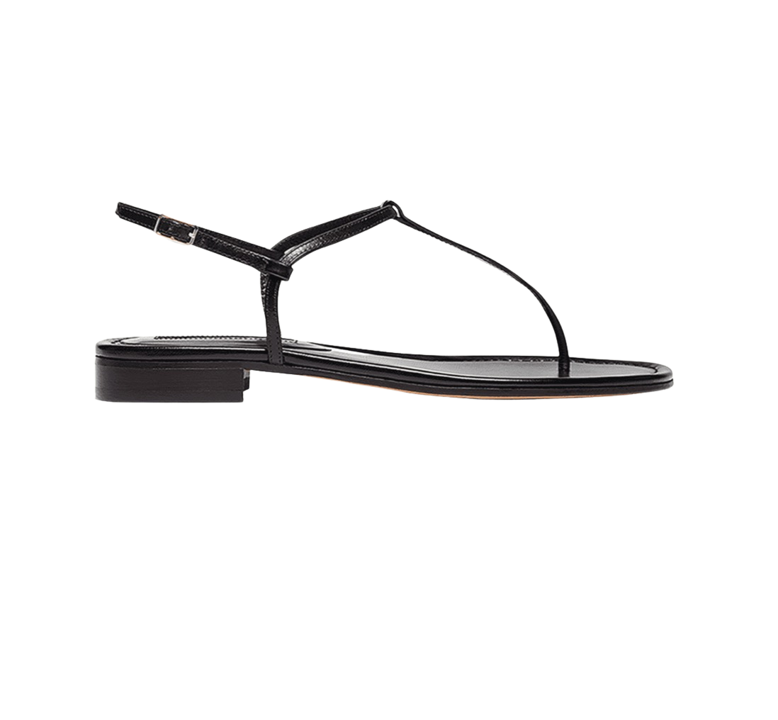 Cecilia Leather Thong Sandals