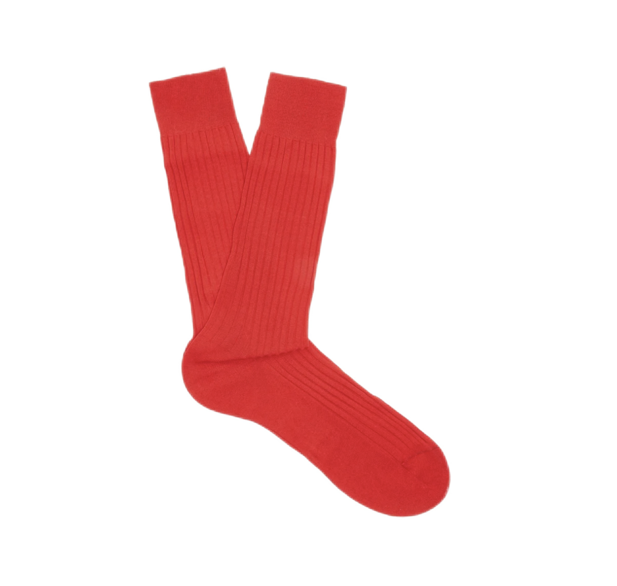 Danvers Ribbed-knit Socks