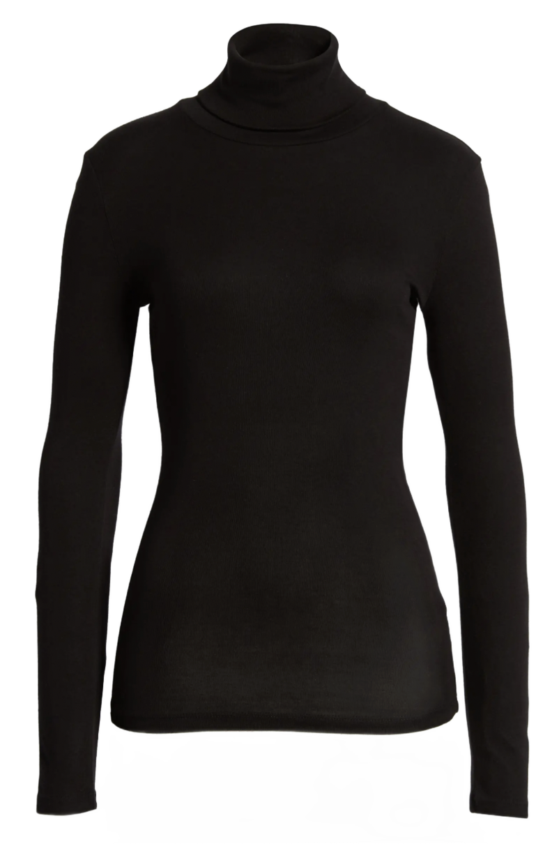 1x1 Turtleneck Top