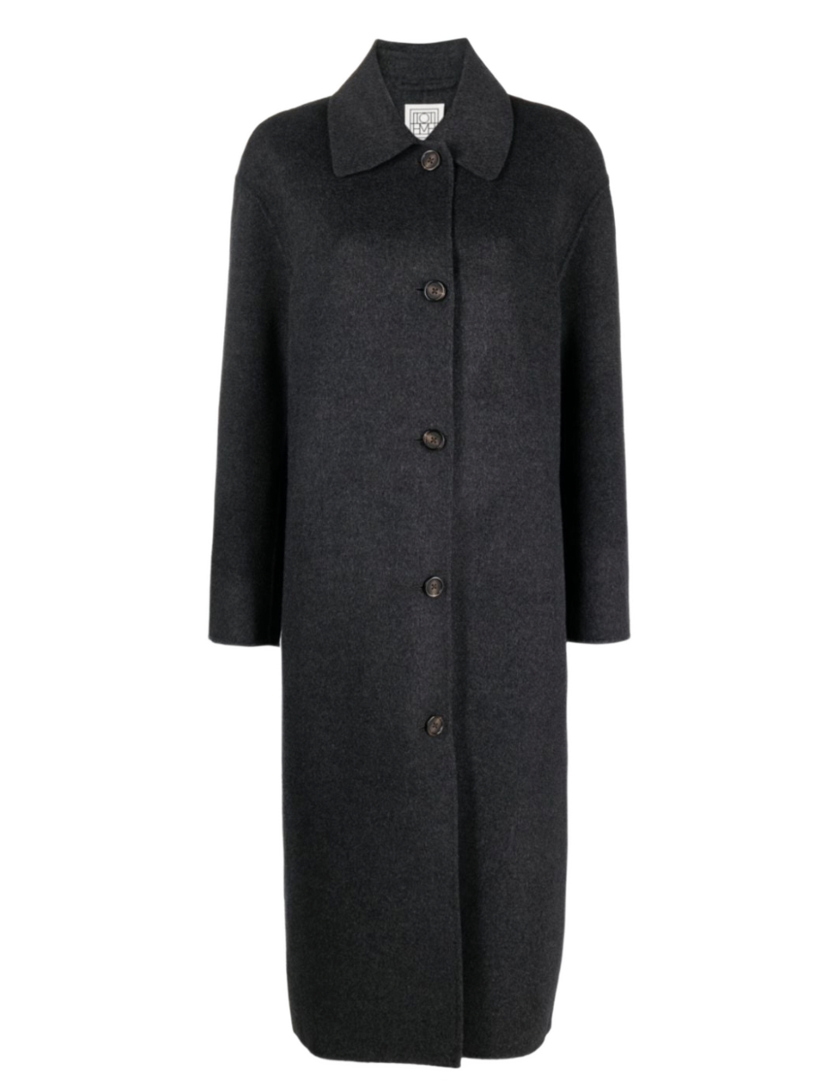 Single Breasted Wool Coat