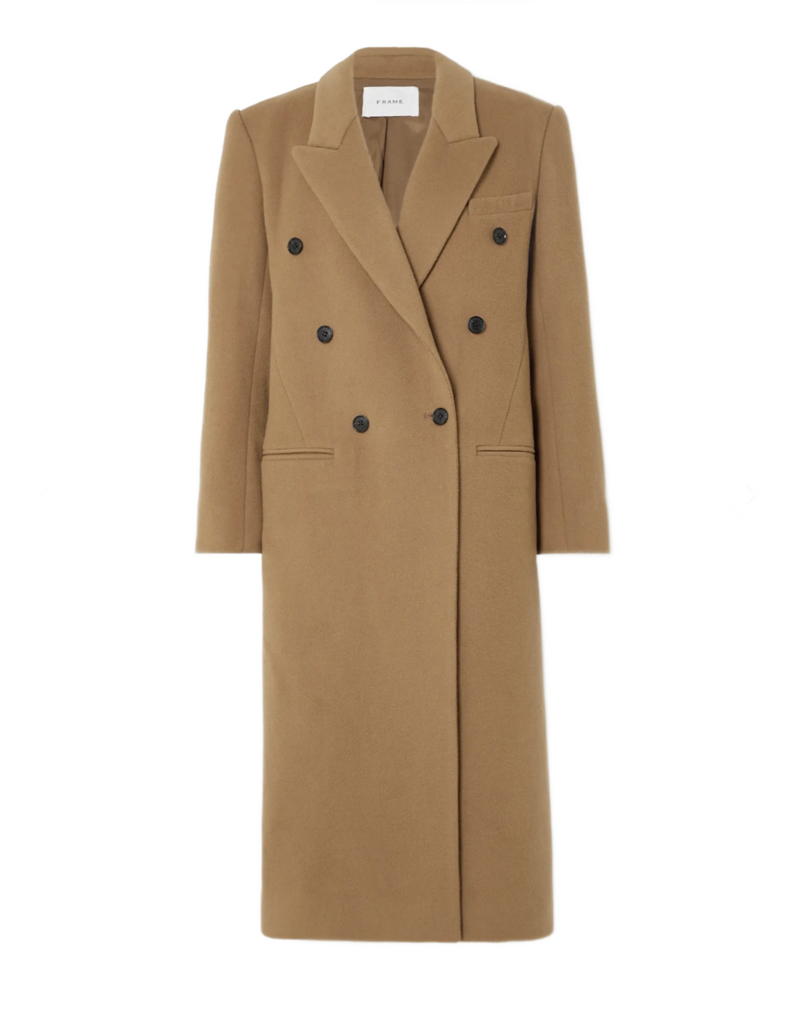 Double Breasted Wool-felt Coat