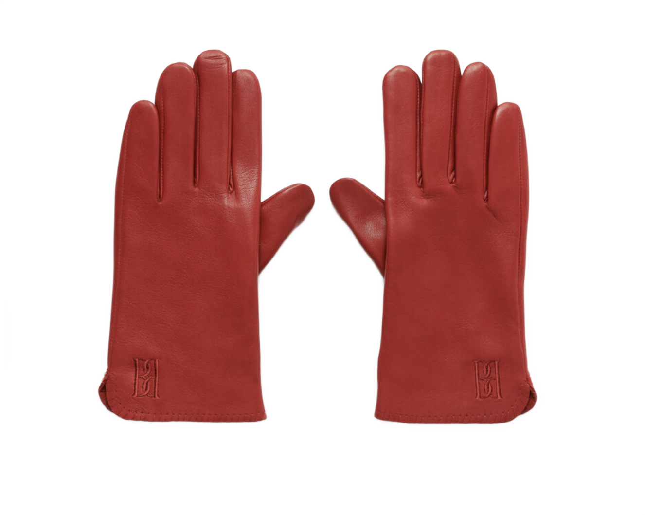 Red Leather Gloves