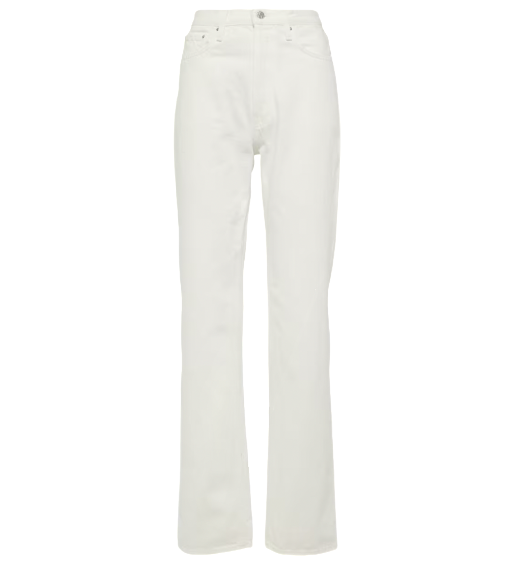 High-rise Straight Jeans