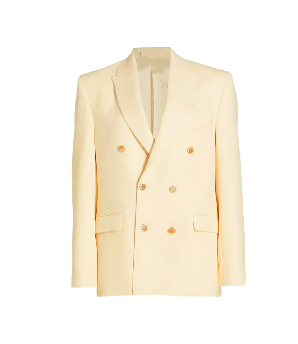Double-Breasted Wool Blazer