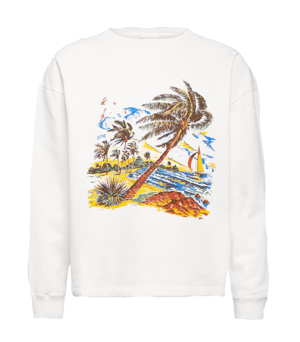 Printed Cotton Sweatshirt