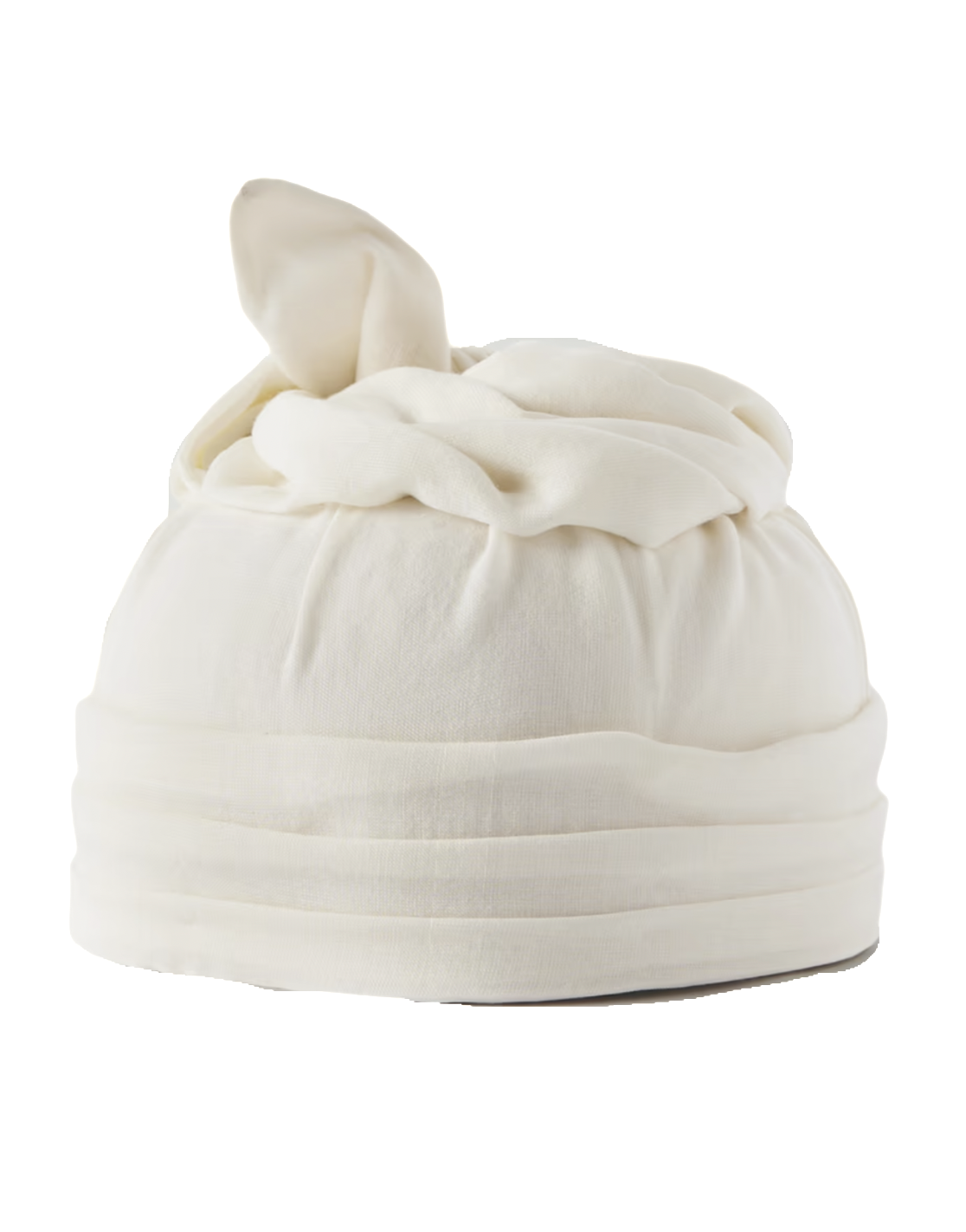 Penelope Velvet Beanie White