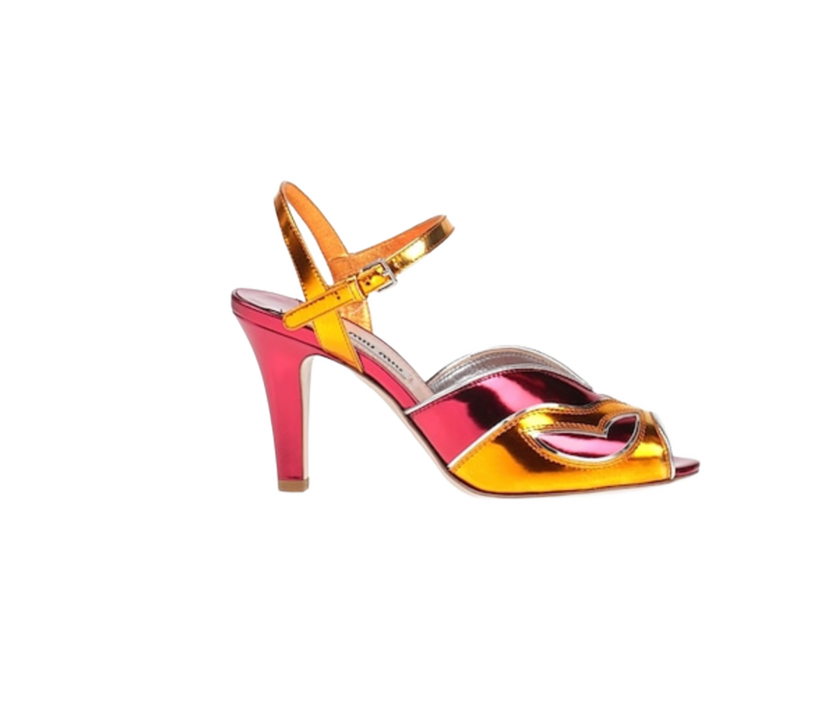 Metallic Sandals