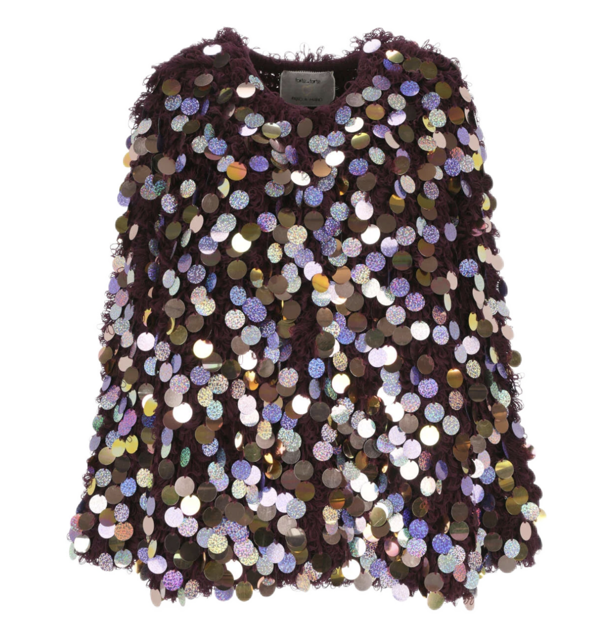 La Paillete Embellished Bomber Jacket