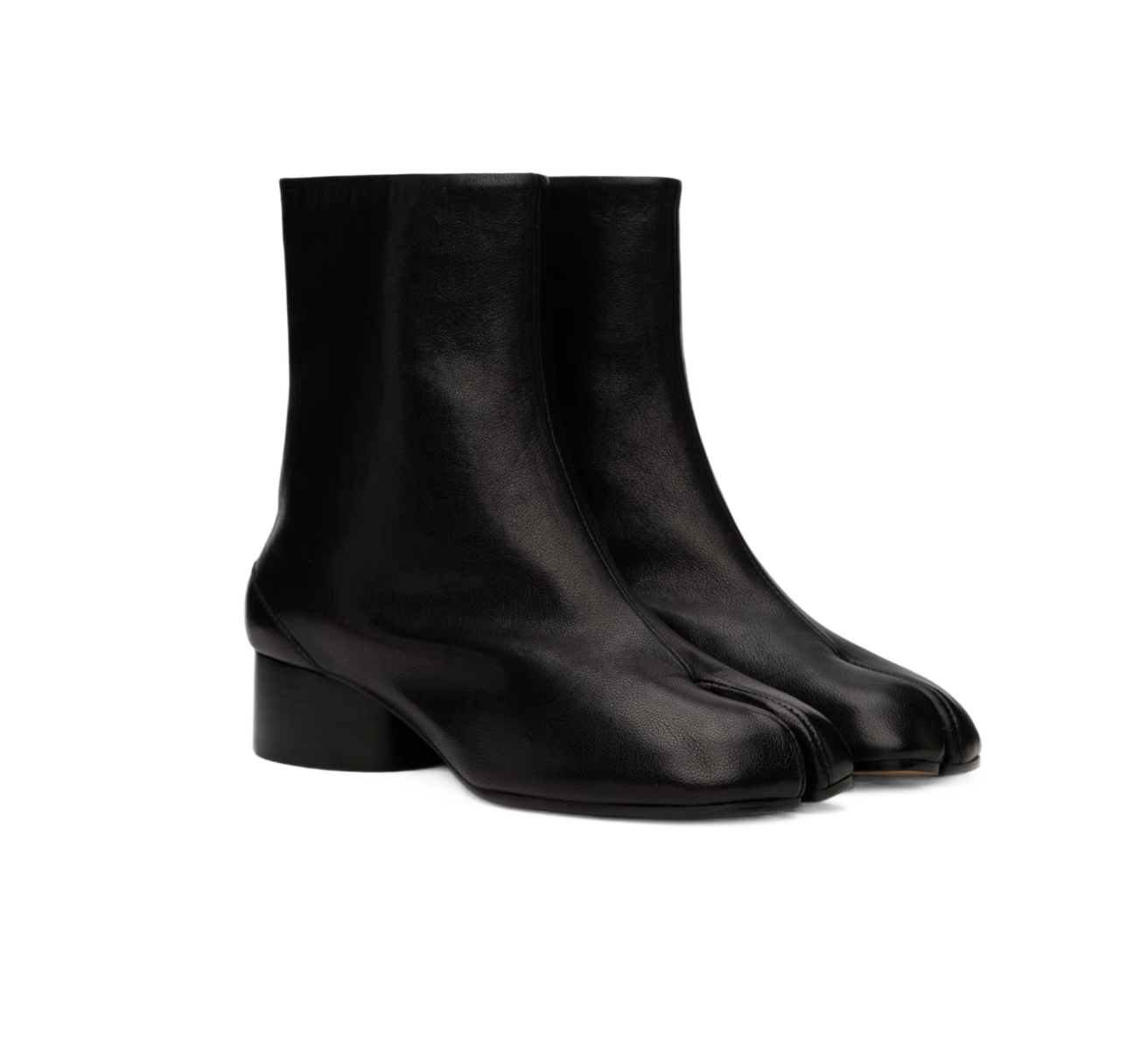 Black Tabi Ankle Boots