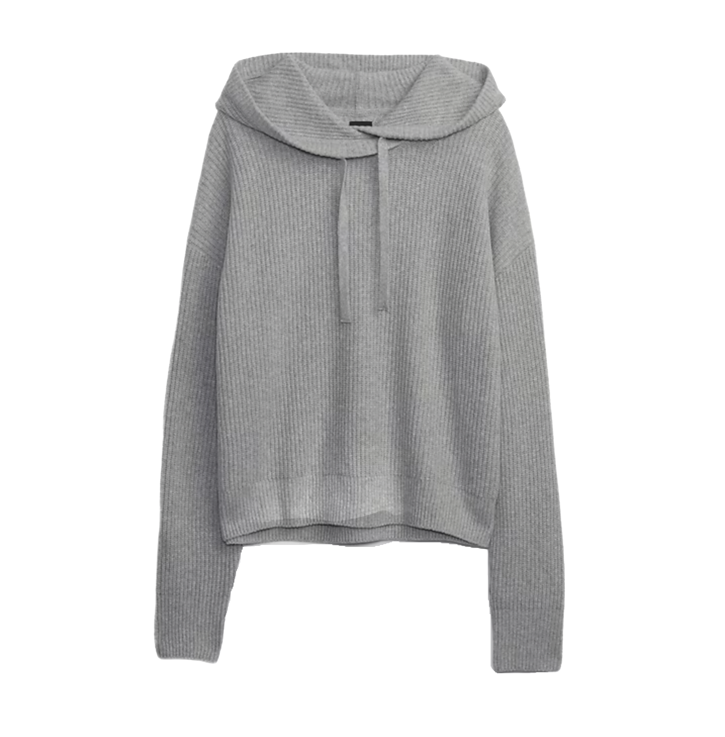 CashSoft Shaker-Stitch Sweater Hoodie
