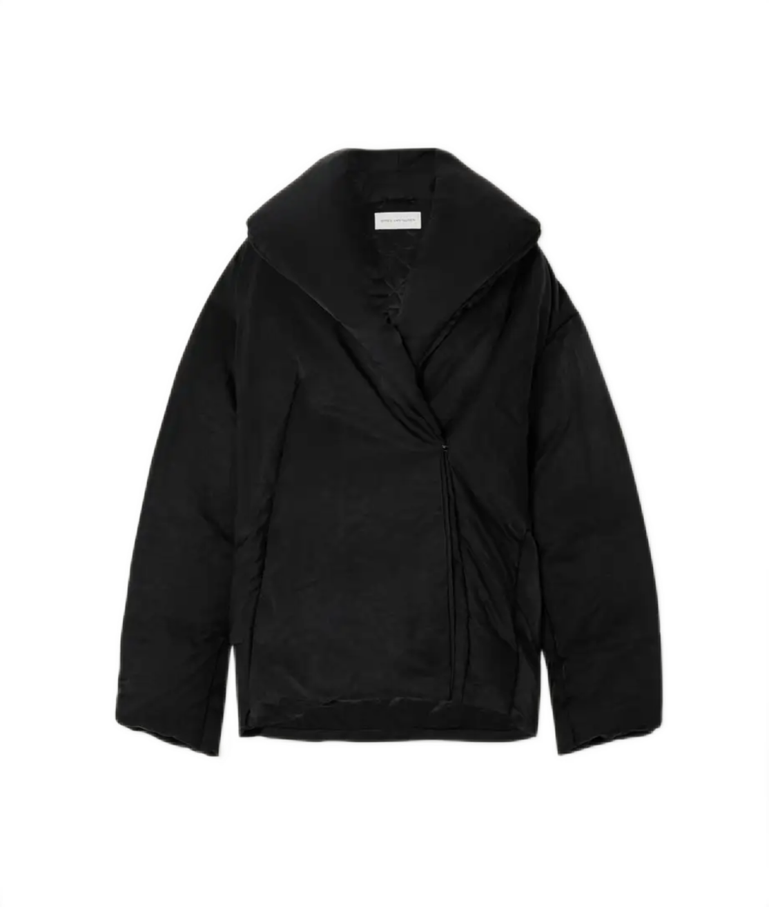 Black Shawl Collar Jacket
