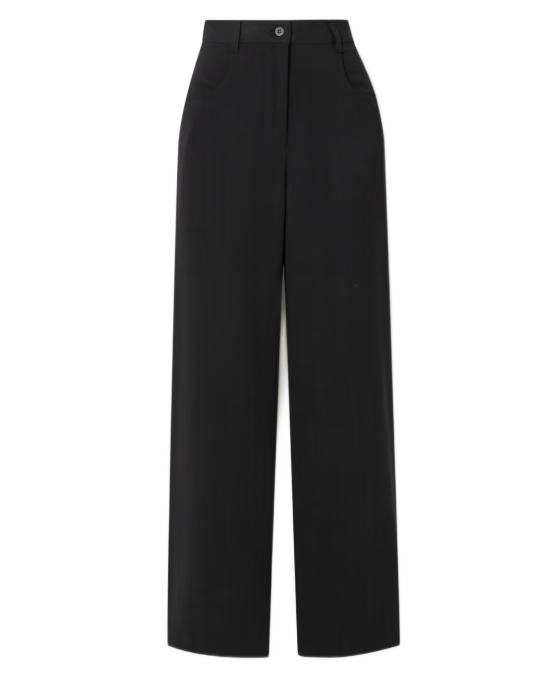 + NET SUSTAIN Wool-blend Crepe Straight-leg Pants