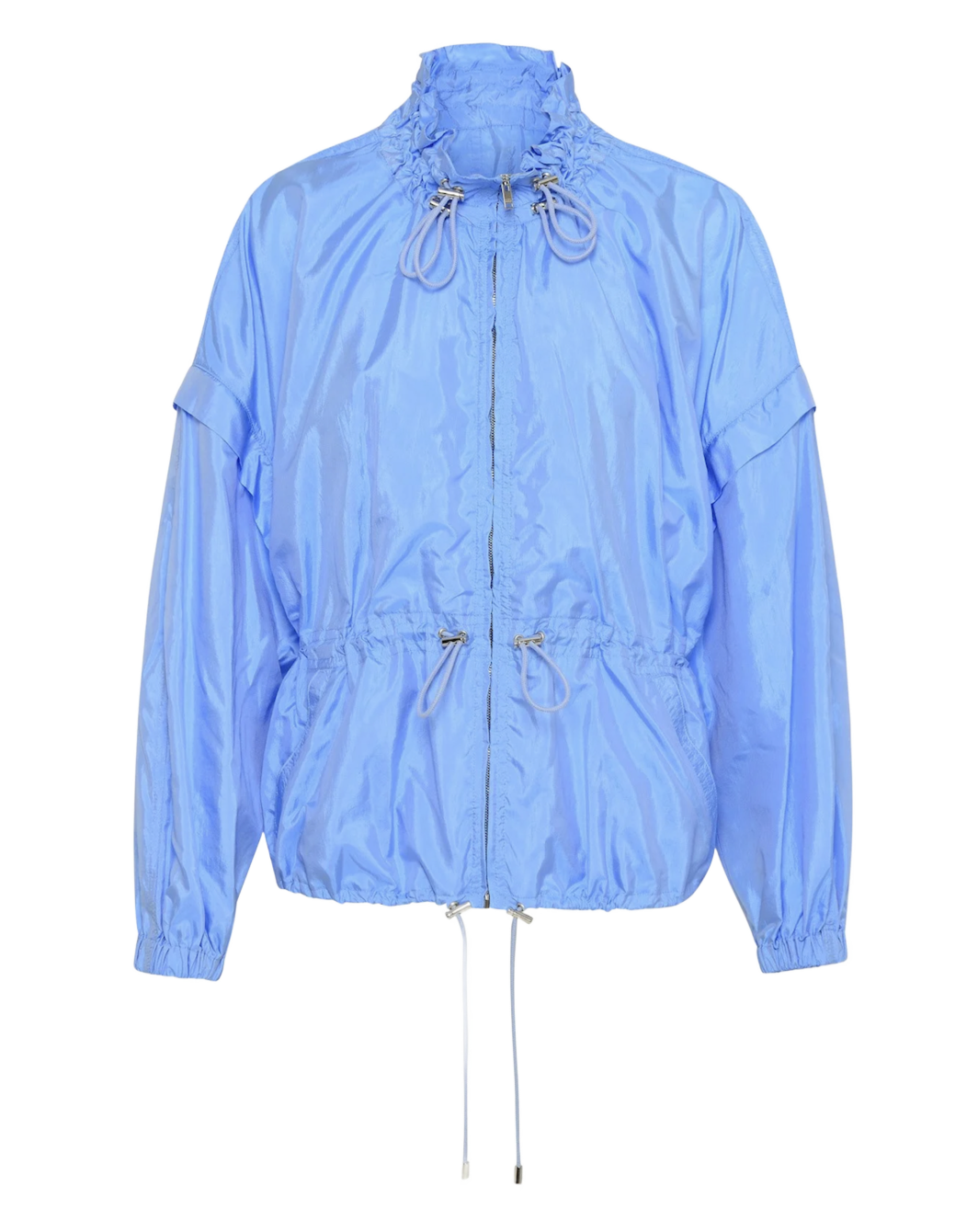 Drawstring Long-Sleeved Jacket