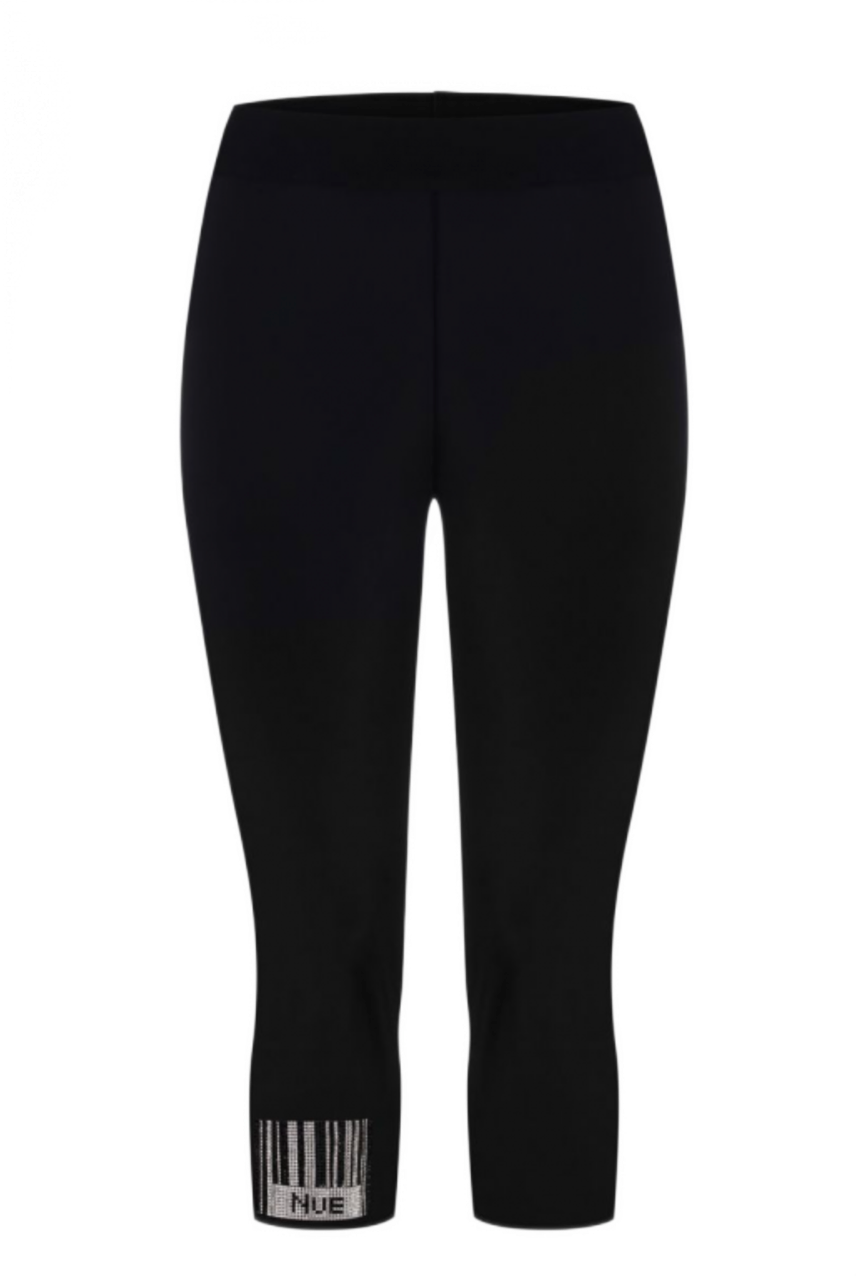 Bar Code Capri Leggings
