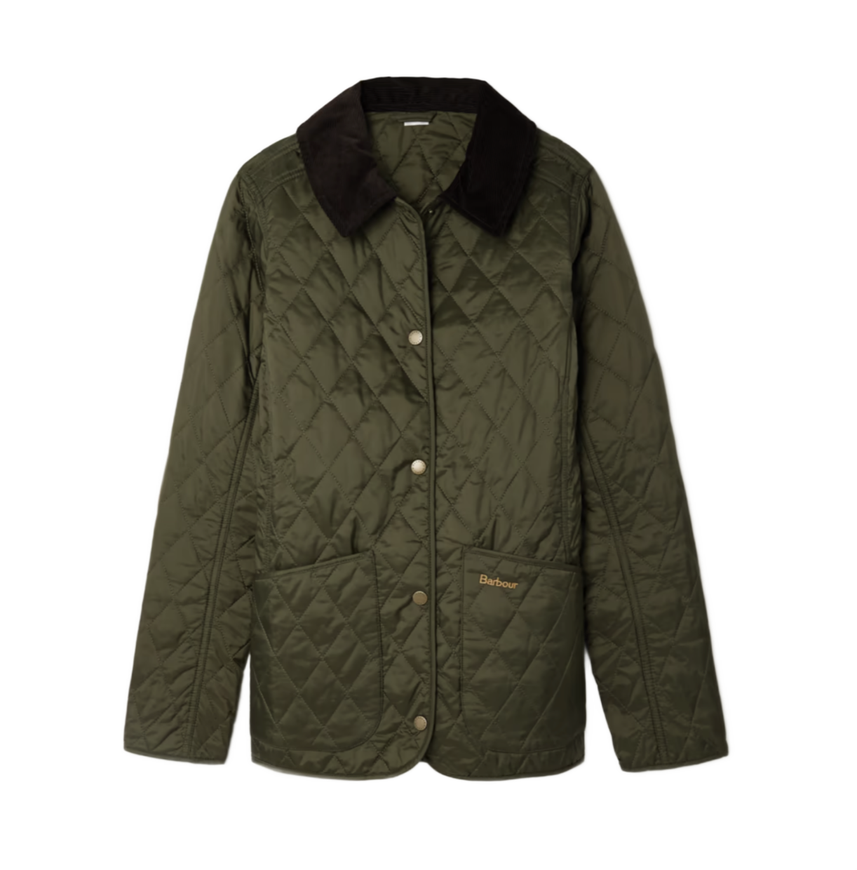 Annandale Corduroy-trimmed Quilted Shell Jacket