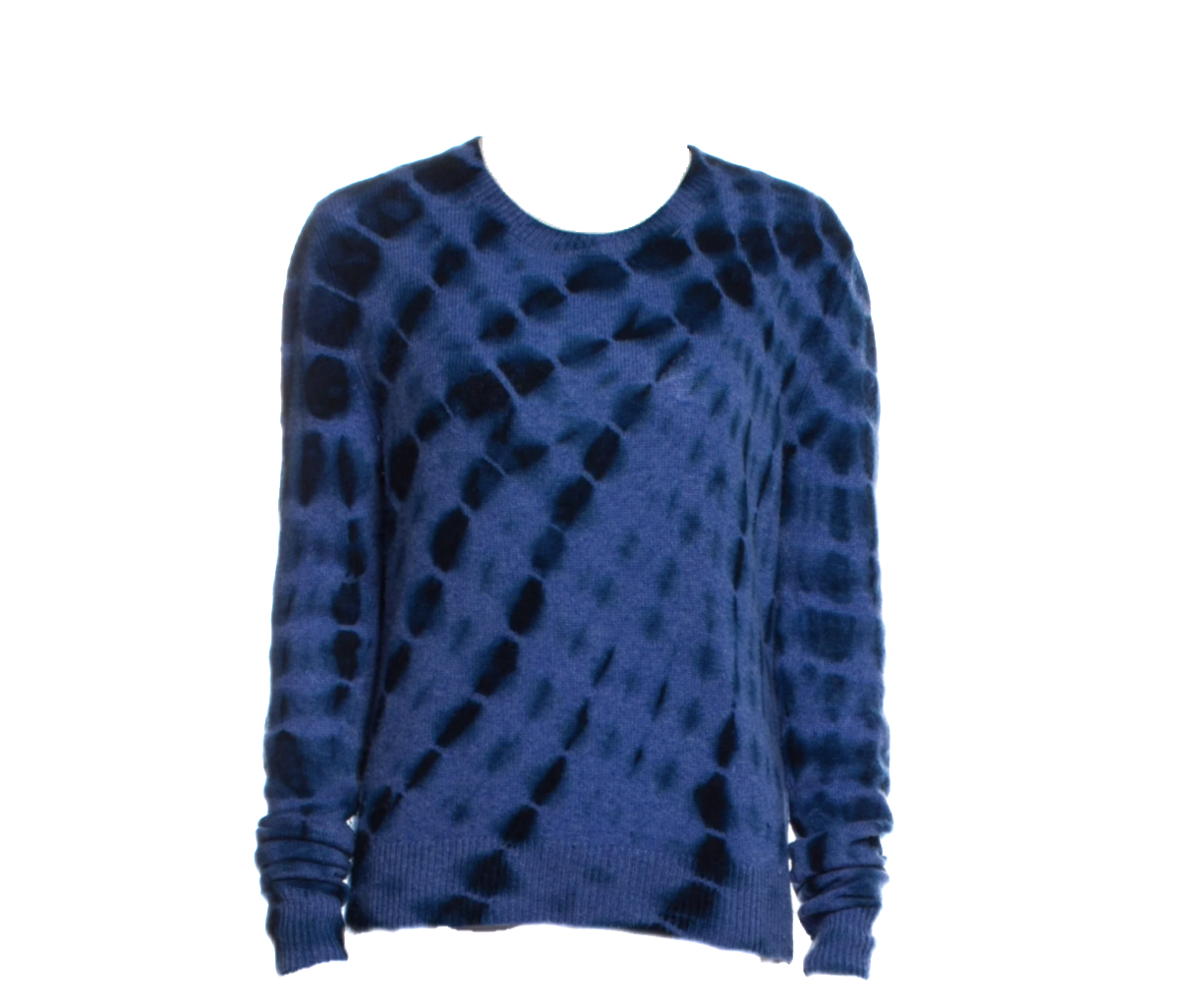 Cashmere Tie-Dye Print Sweater