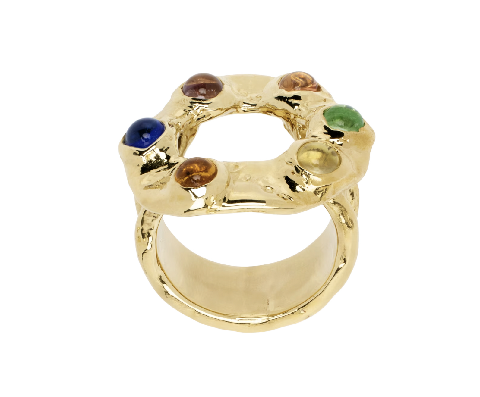 Gold Halo Ring