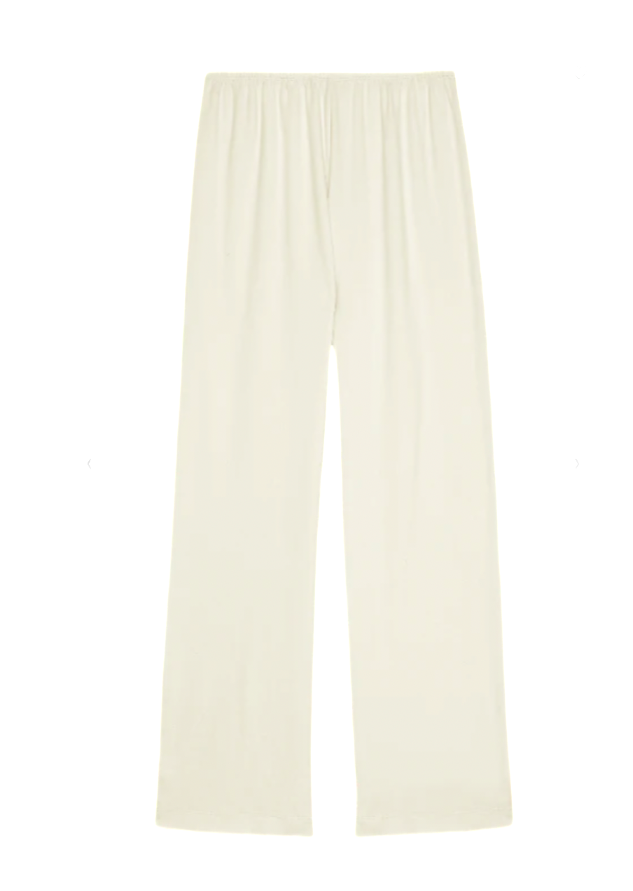 The Baby Rib Scallop Pant