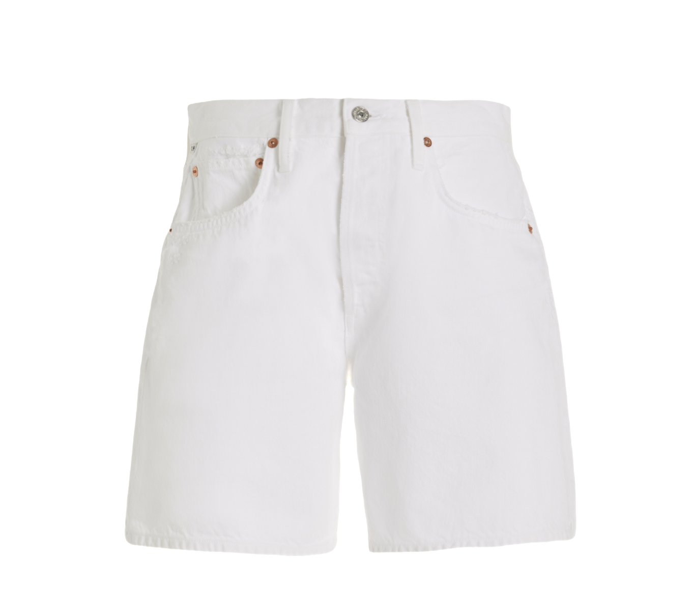 Marlow Relaxed Mid-Rise Denim Shorts
