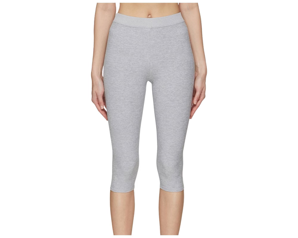Alosoft High-Waist Iconic 90's Capri Athletic Heather Grey