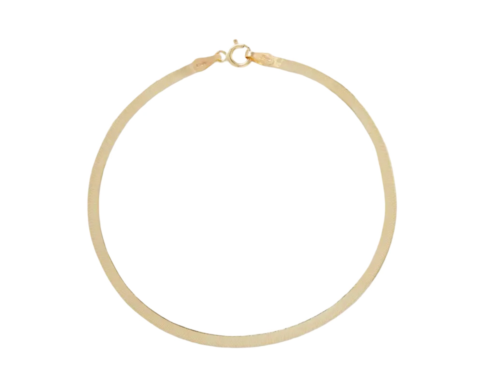 + NET SUSTAIN Herringbone 10-karat Recycled Gold Bracelet