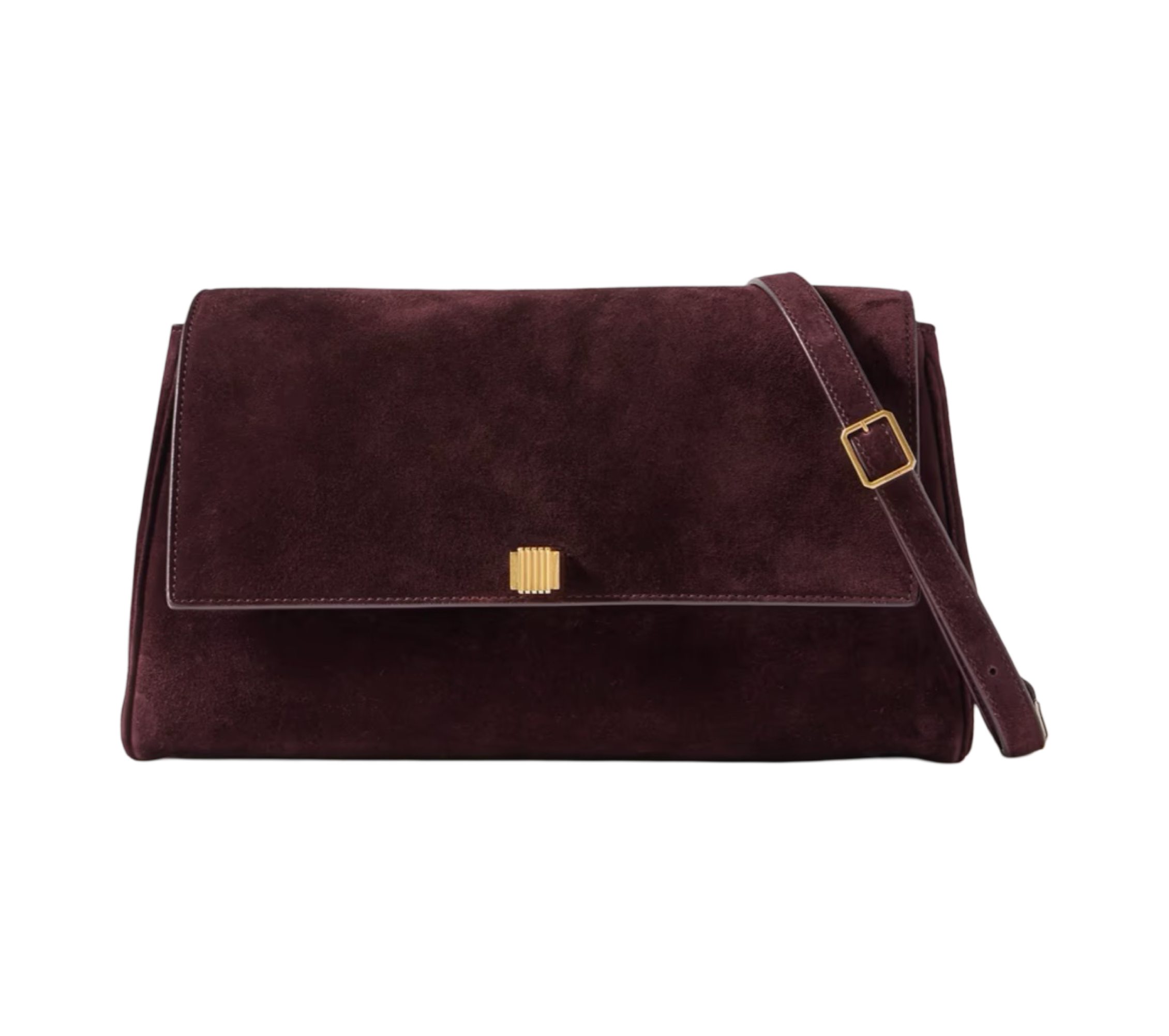 Audrey Suede Shoulder Bag