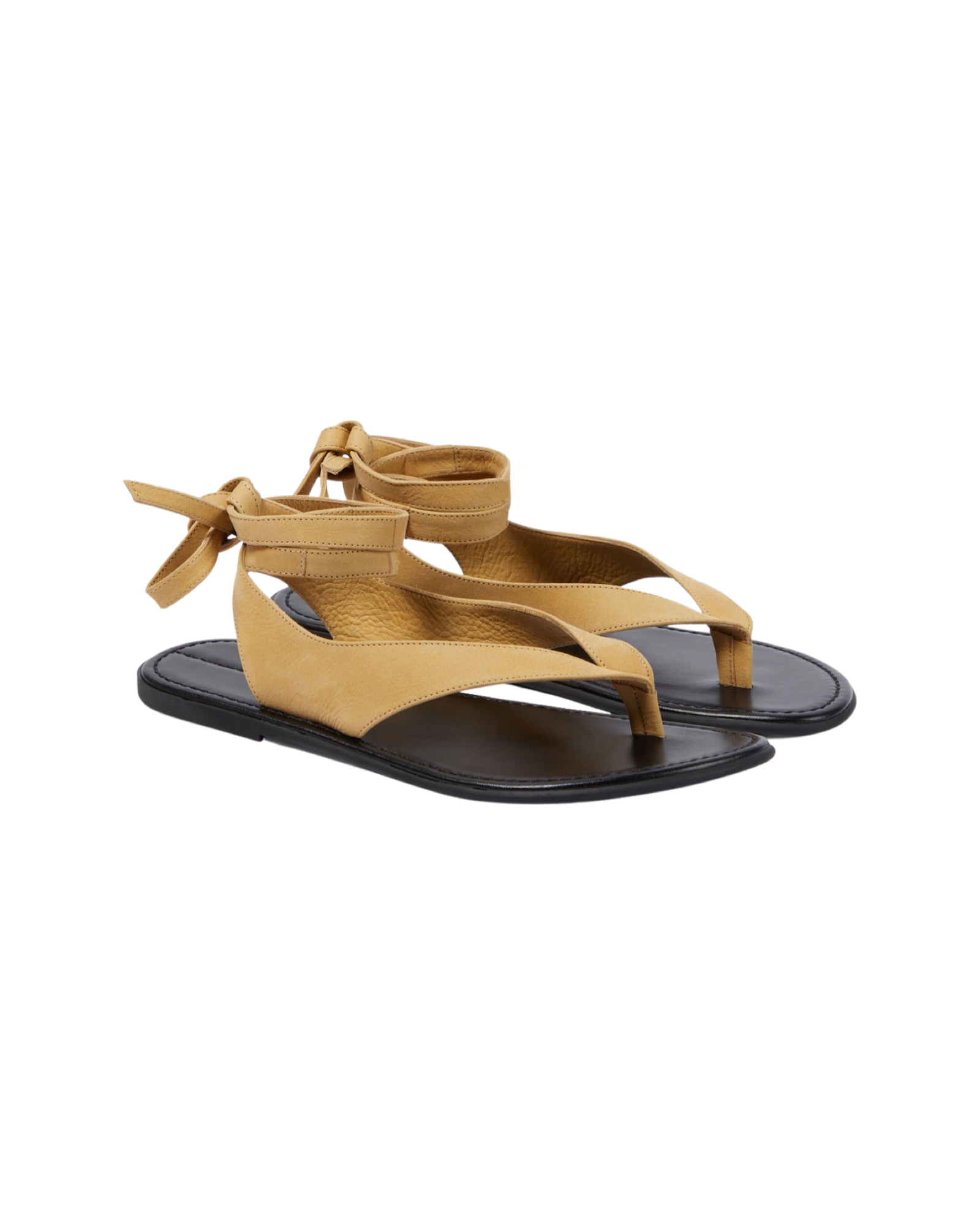 Beach Leather Thong Sandals