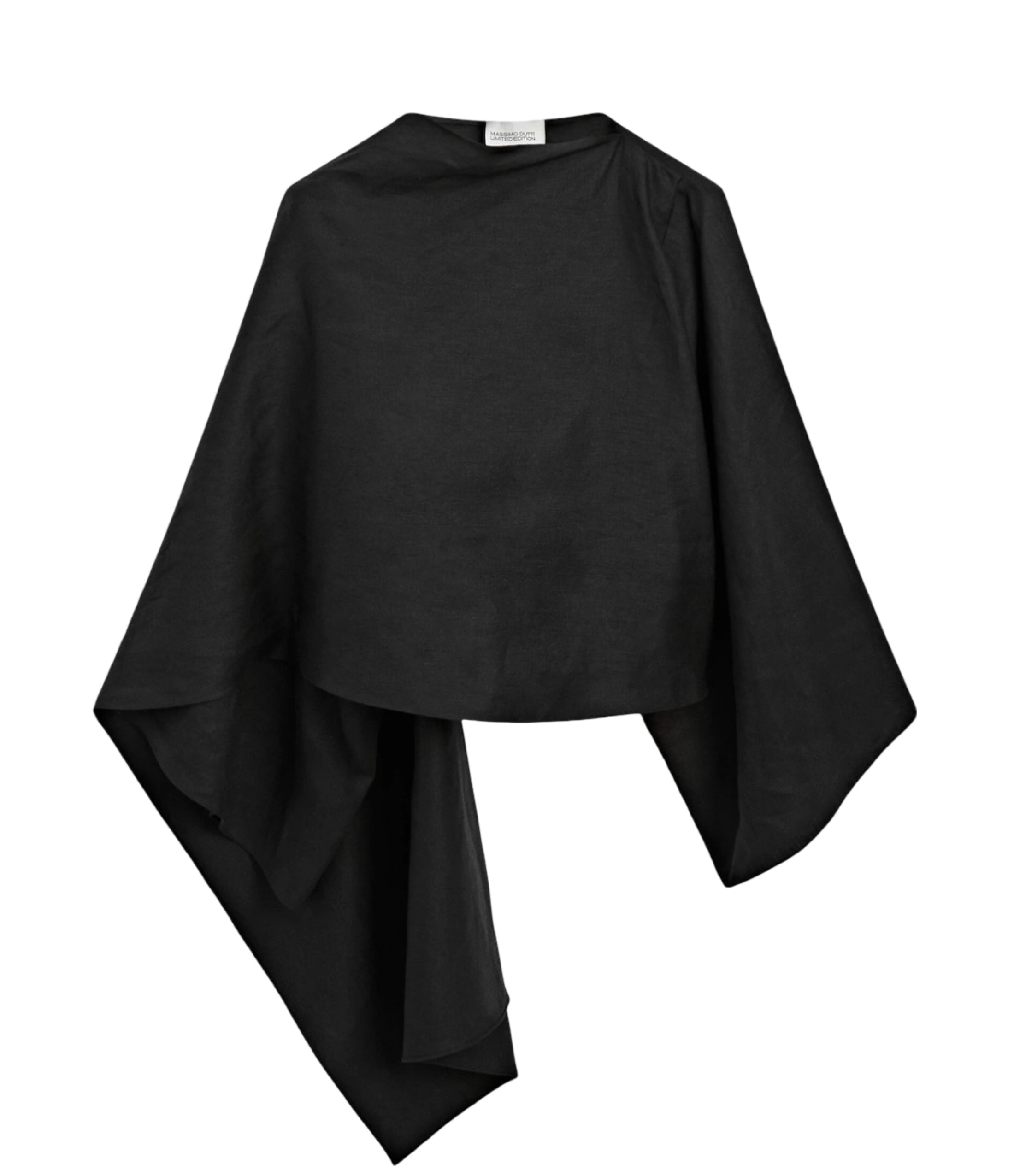 Asymmetric Linen Cape Limited Edition