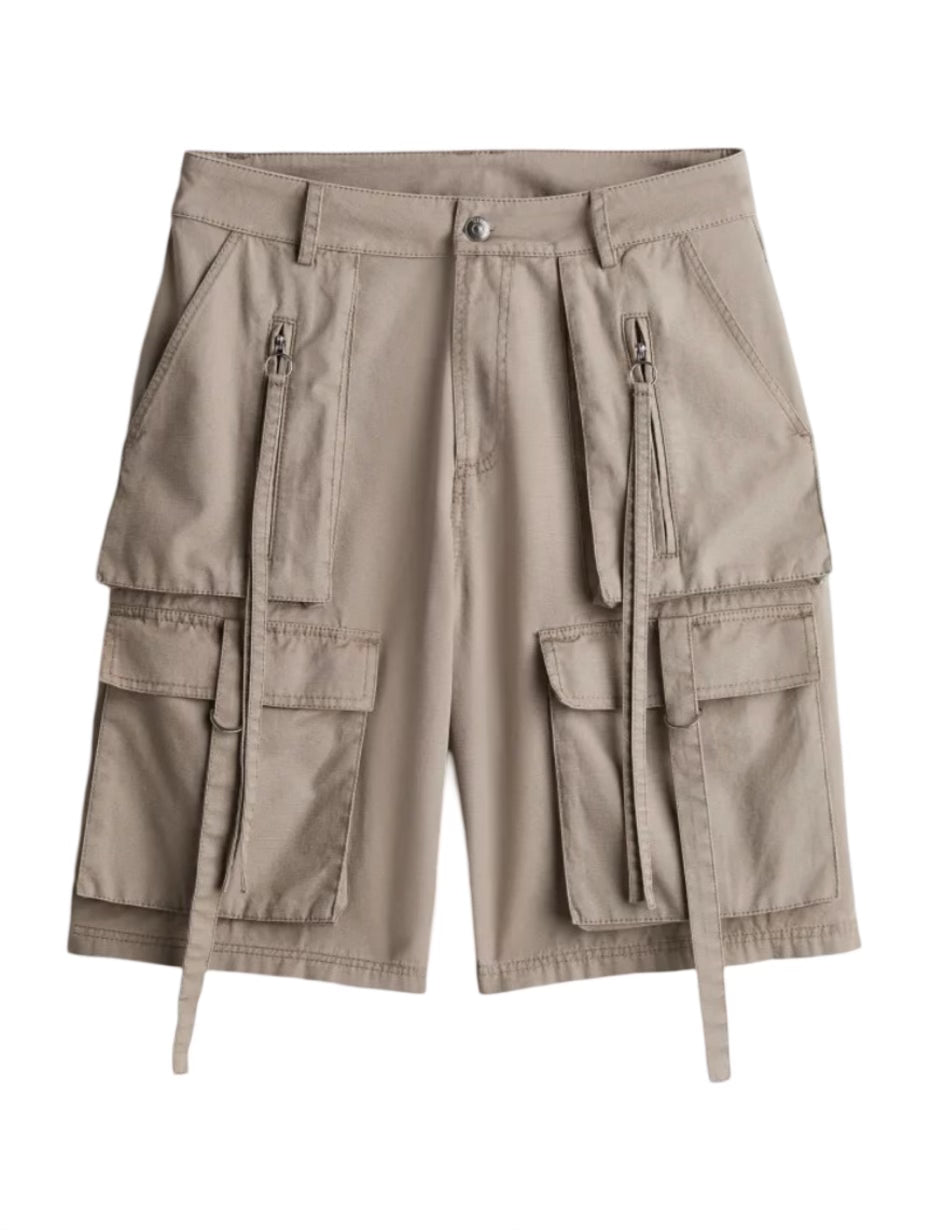 Cotton Cargo Shorts