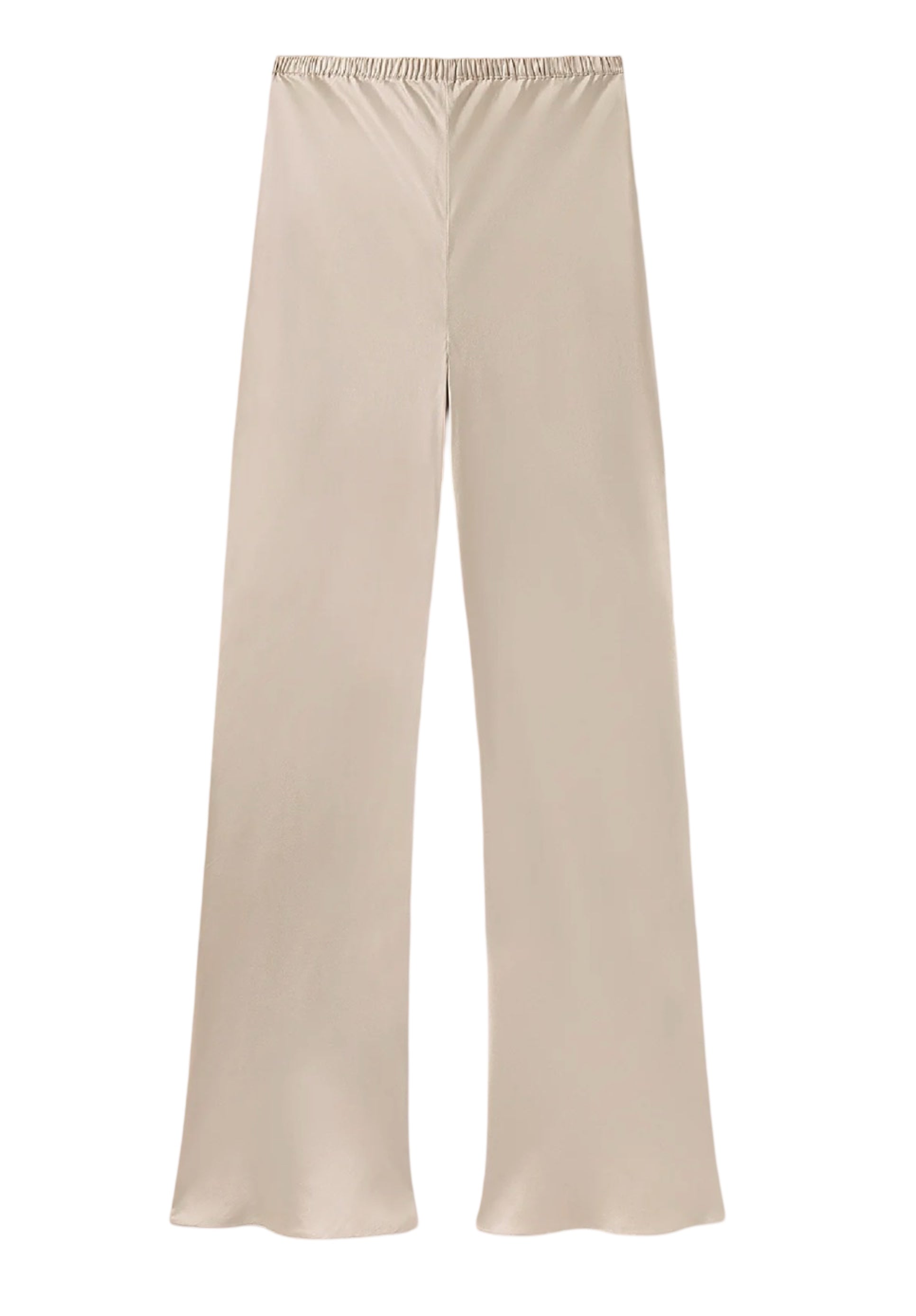 Beige High Rise Lounge Pants