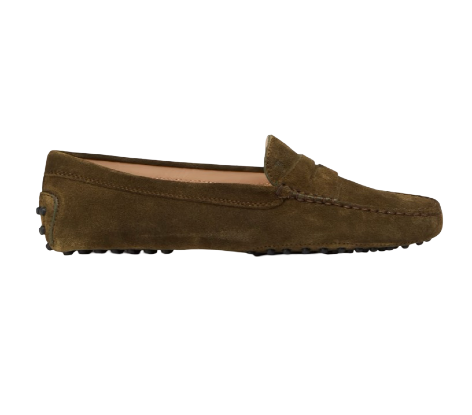 Gommino suede loafers