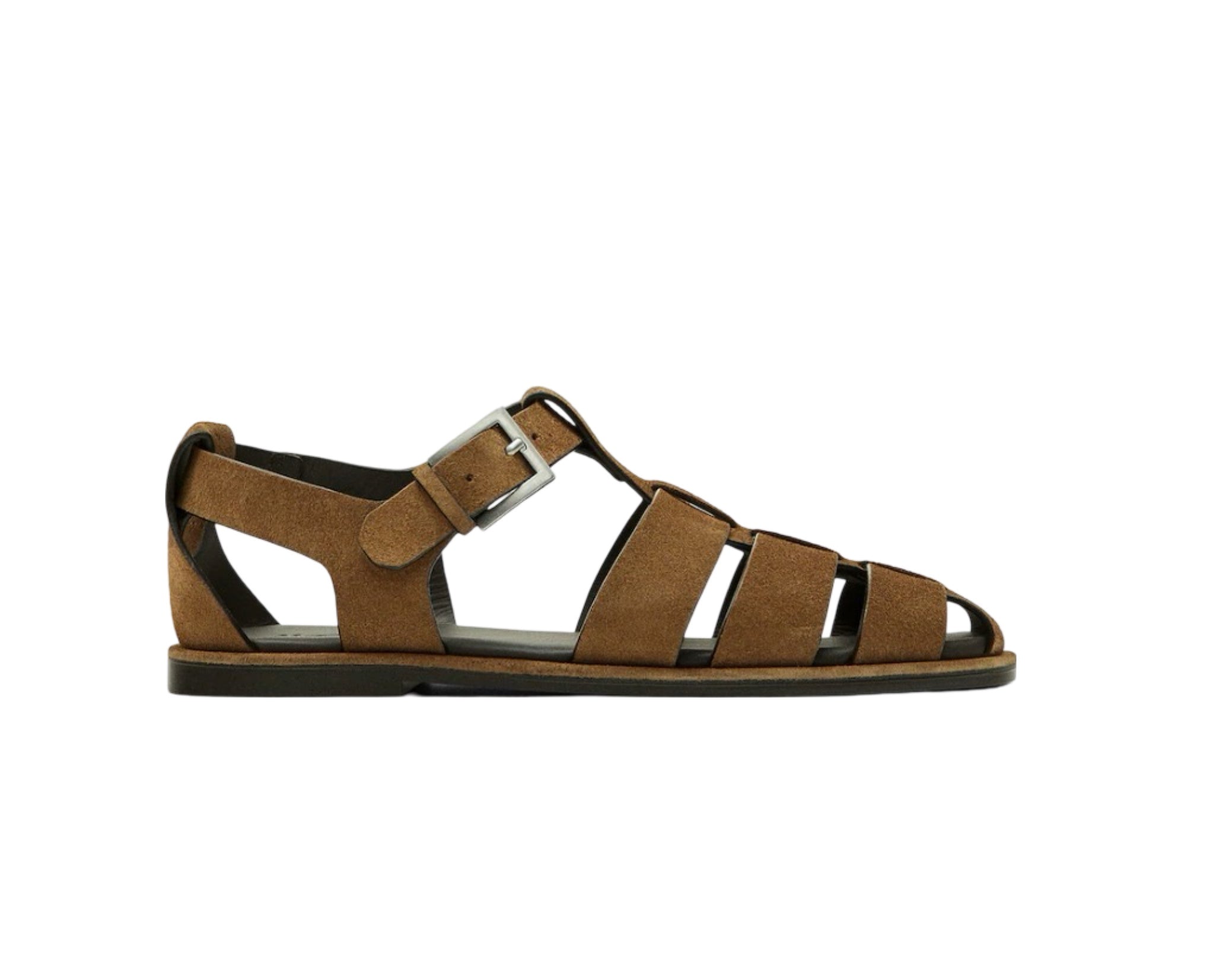 Buckled Cage Sandals