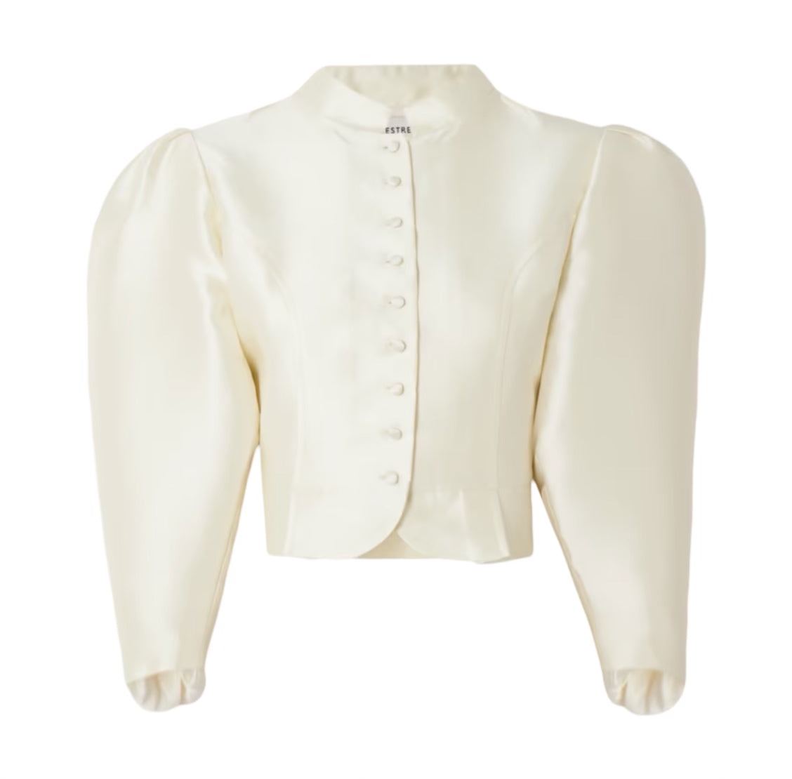 Amoako Cropped Faille Jacket