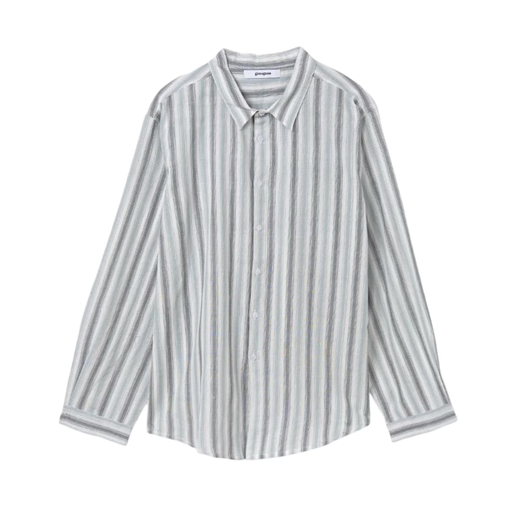 Blue & Gray Adrien Shirt