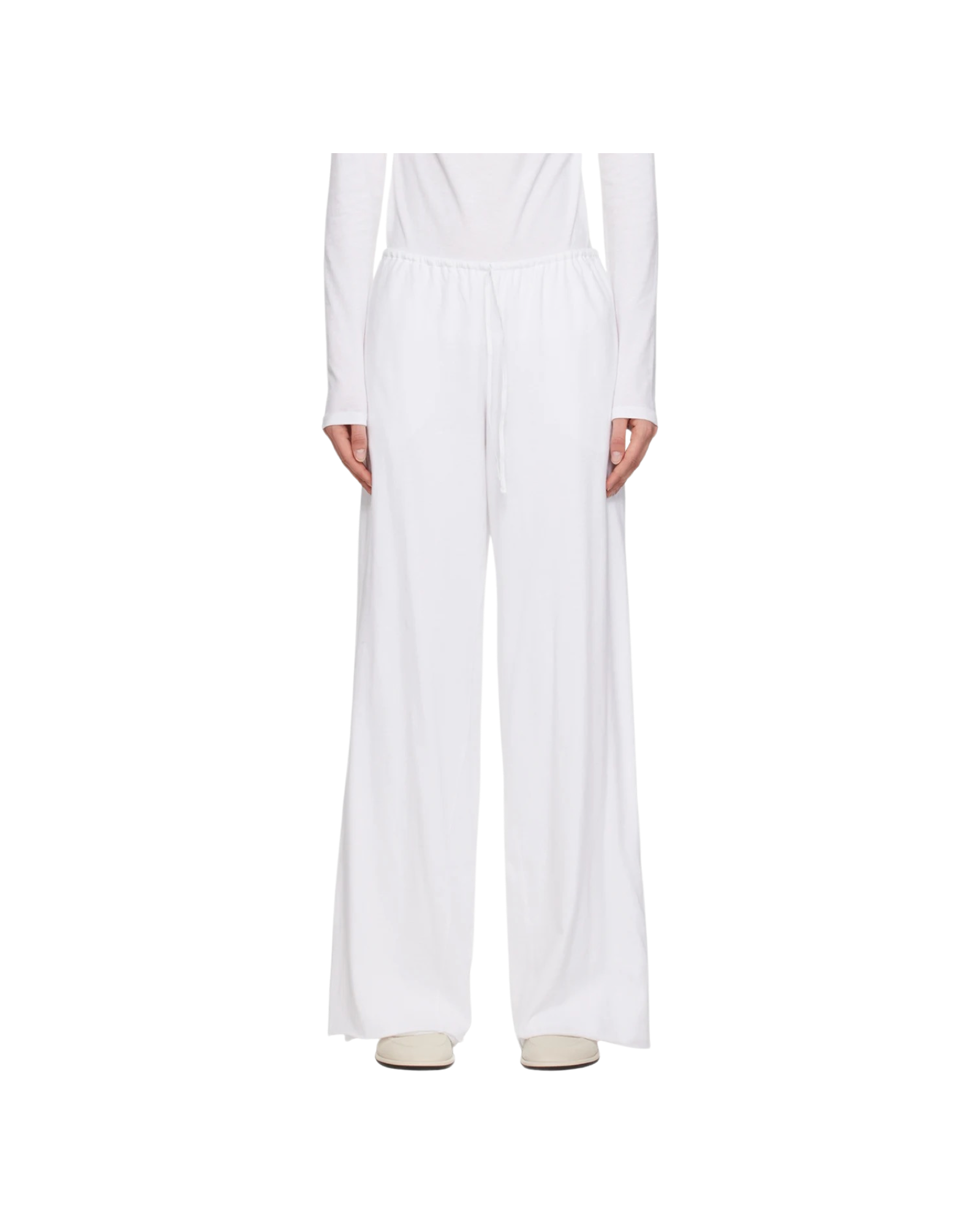 White Bariem Trousers