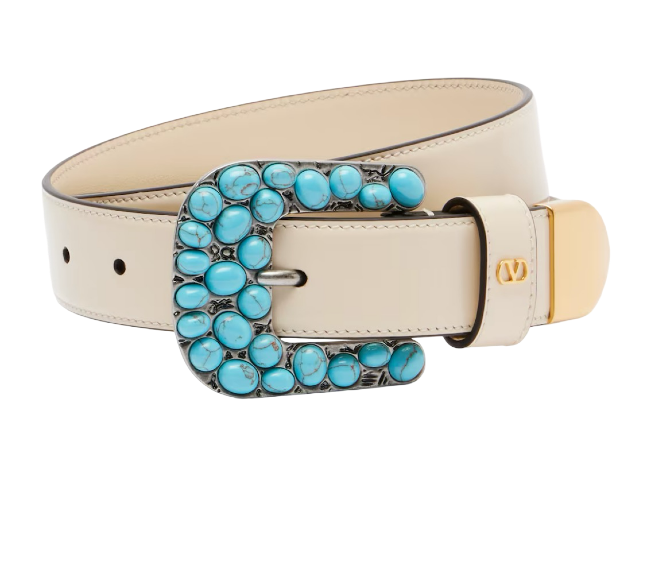 VLogo Signature 30 leather belt