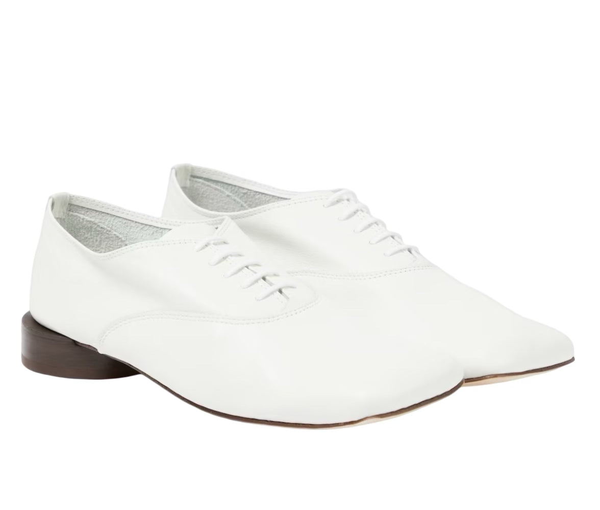 JACQUEMUS x Repetto Les Zizi Leather Derby Shoes