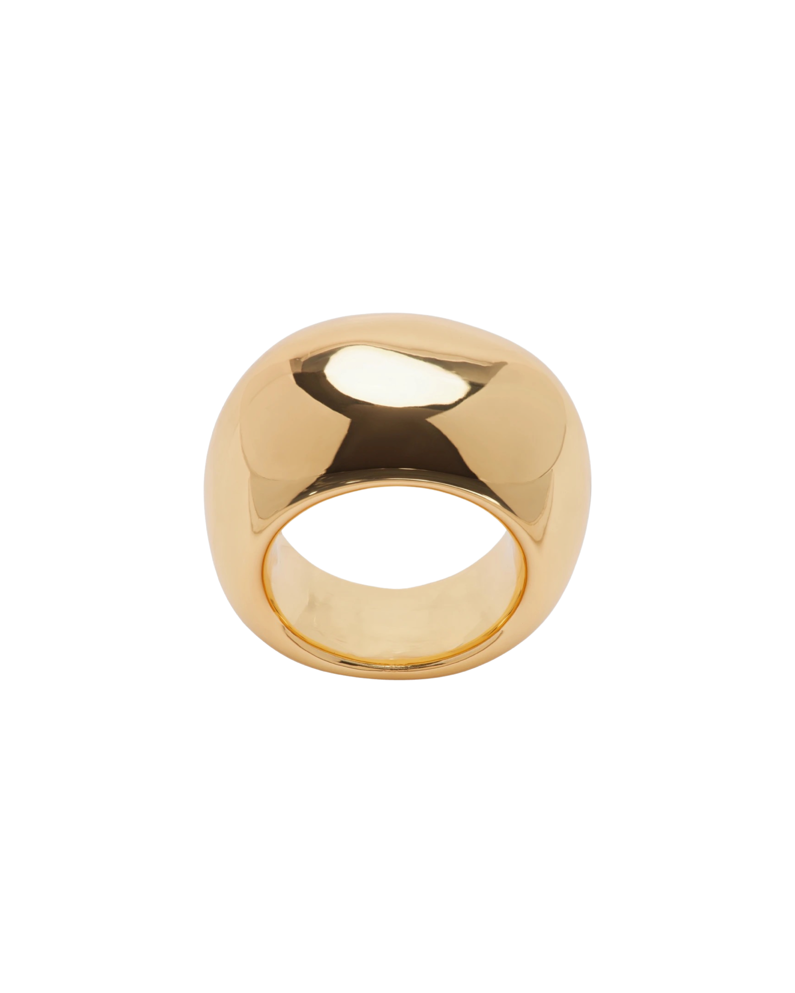 Gold Bold Dome Ring