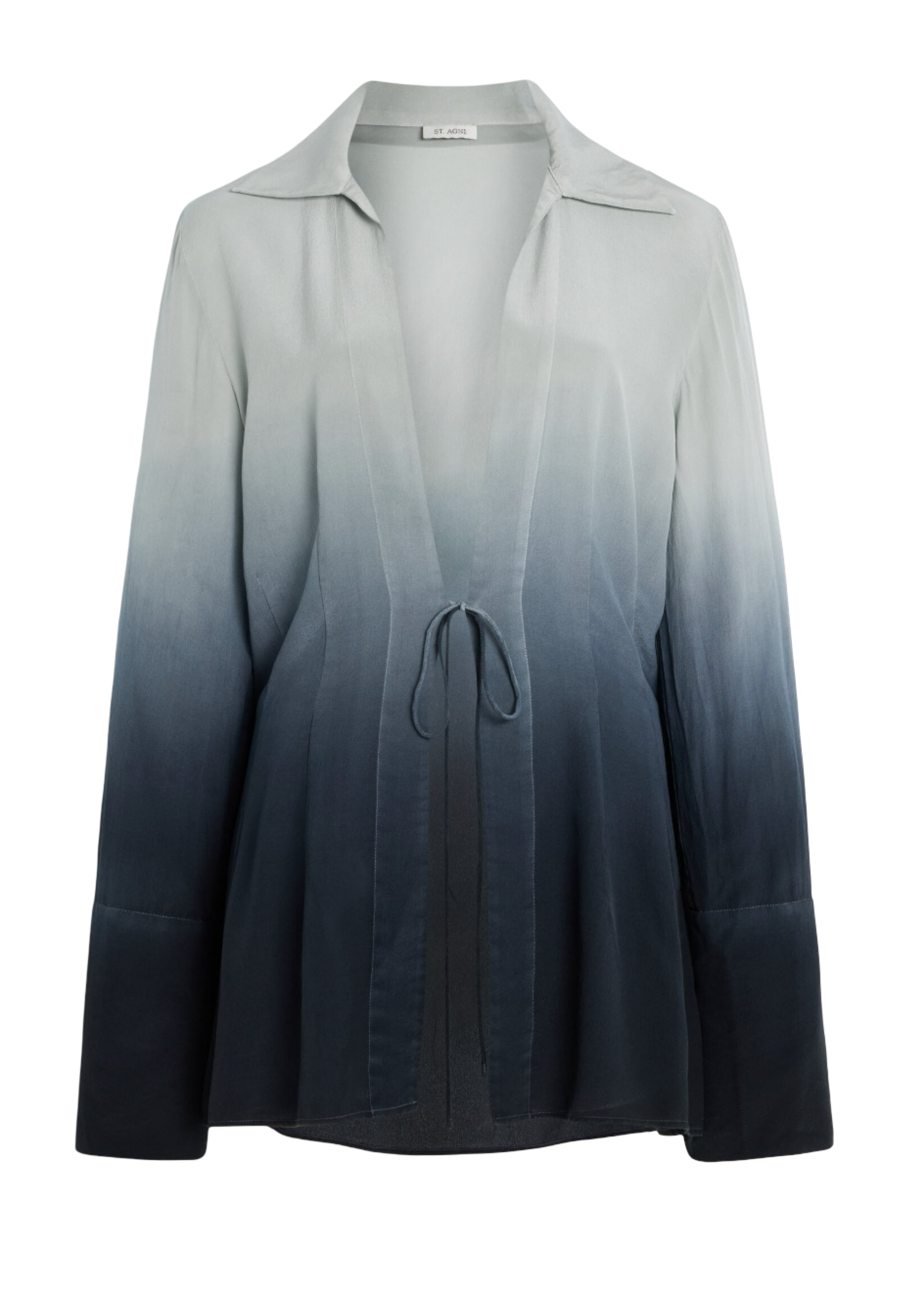 Exclusive Dip-Dyed Silk Shirt