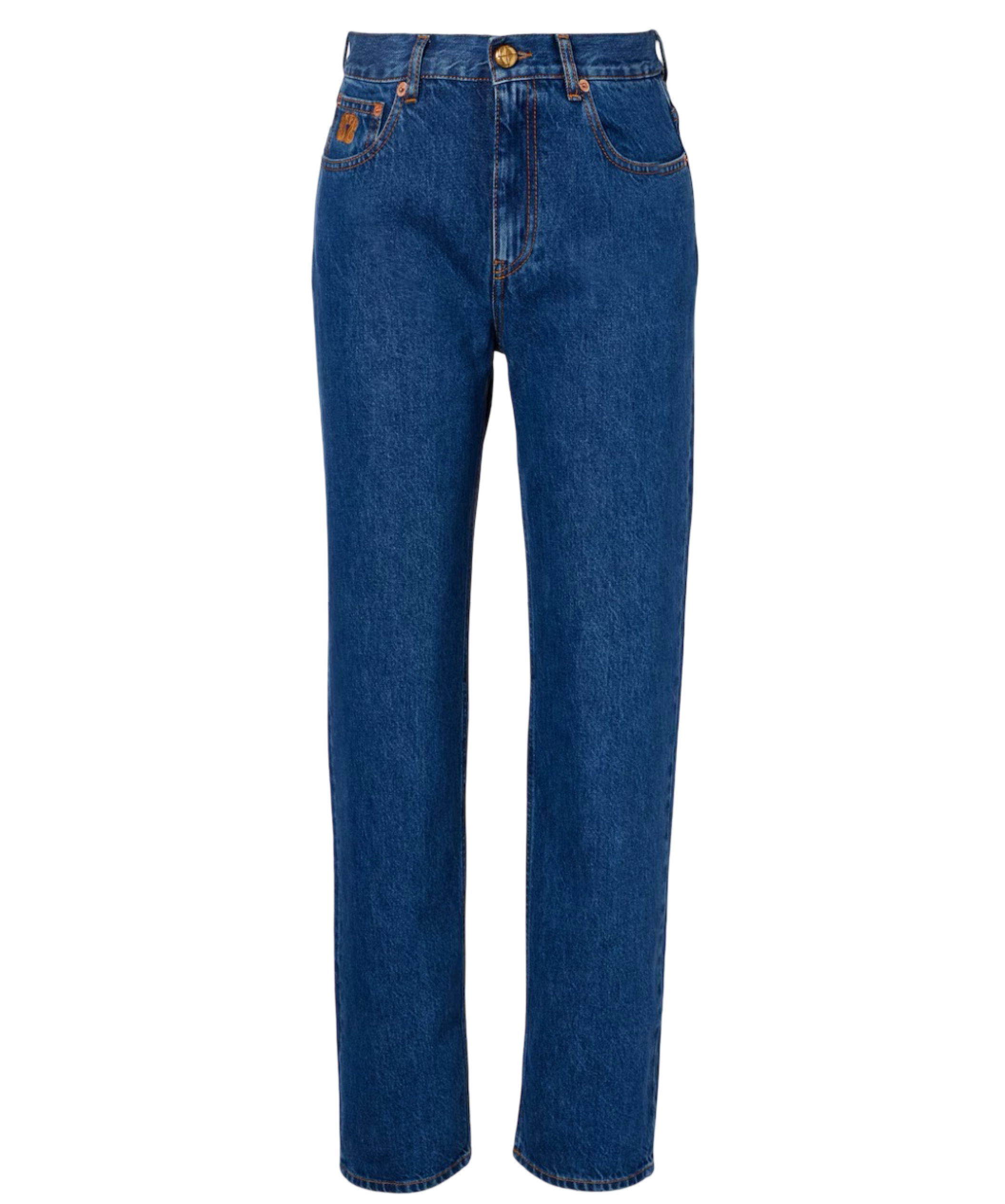 Paso mid-rise straight jeans
