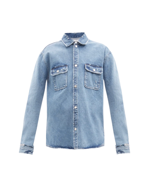 Double Pocket Denim Shirt