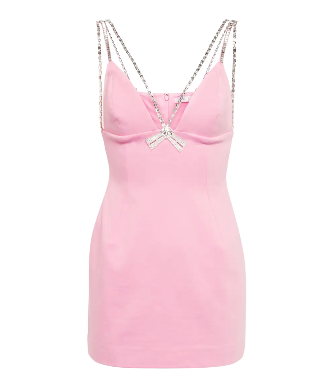 Crystal-embellished Ponte Jersey Minidress