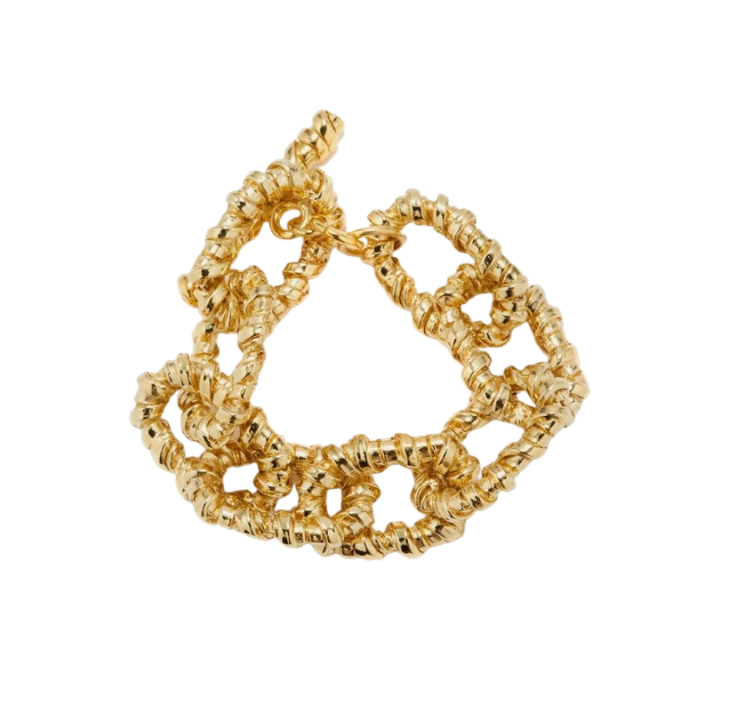 Signature 18kt Gold-plated Bracelet
