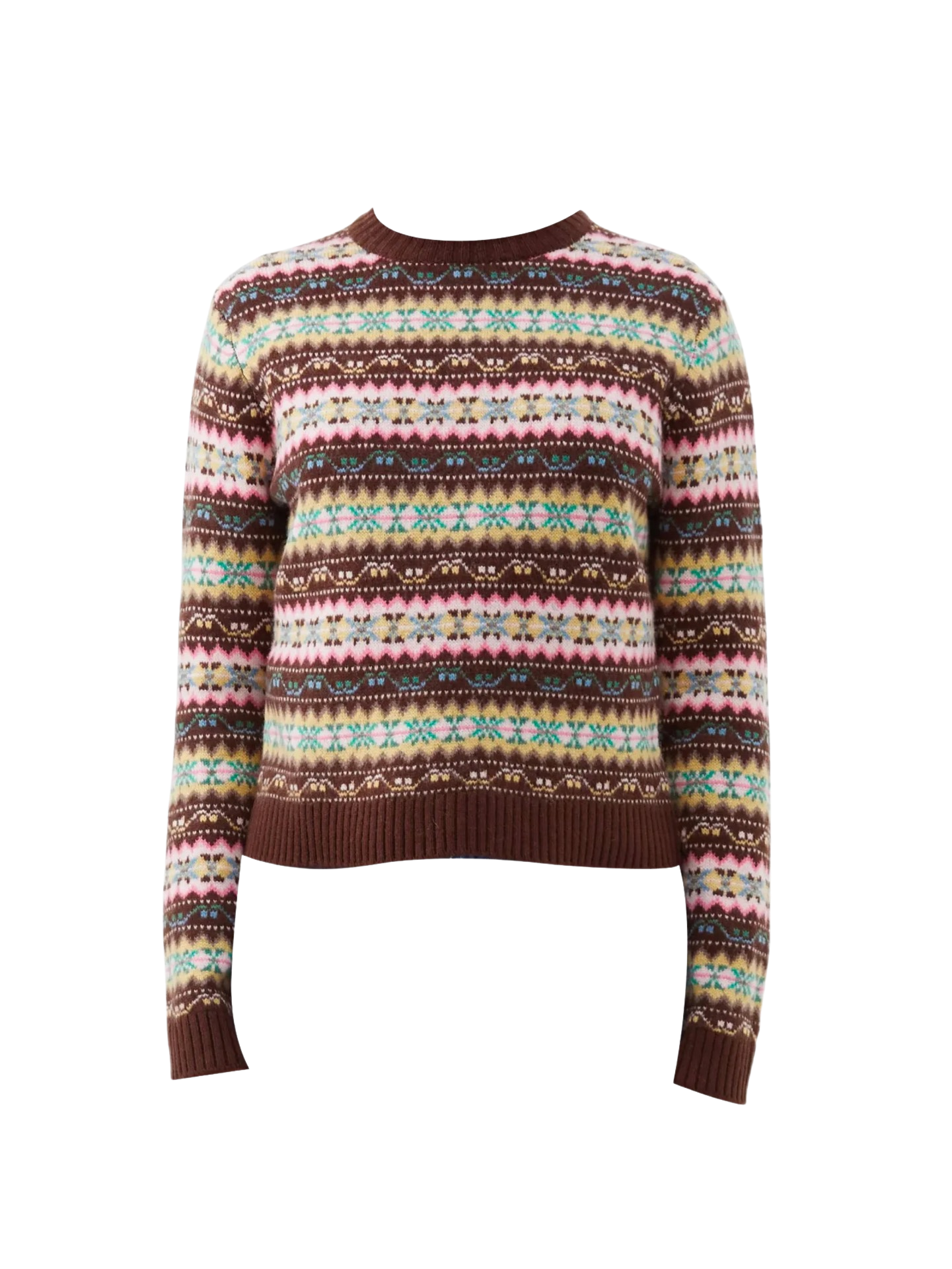 Fair Isle Wool Sweater