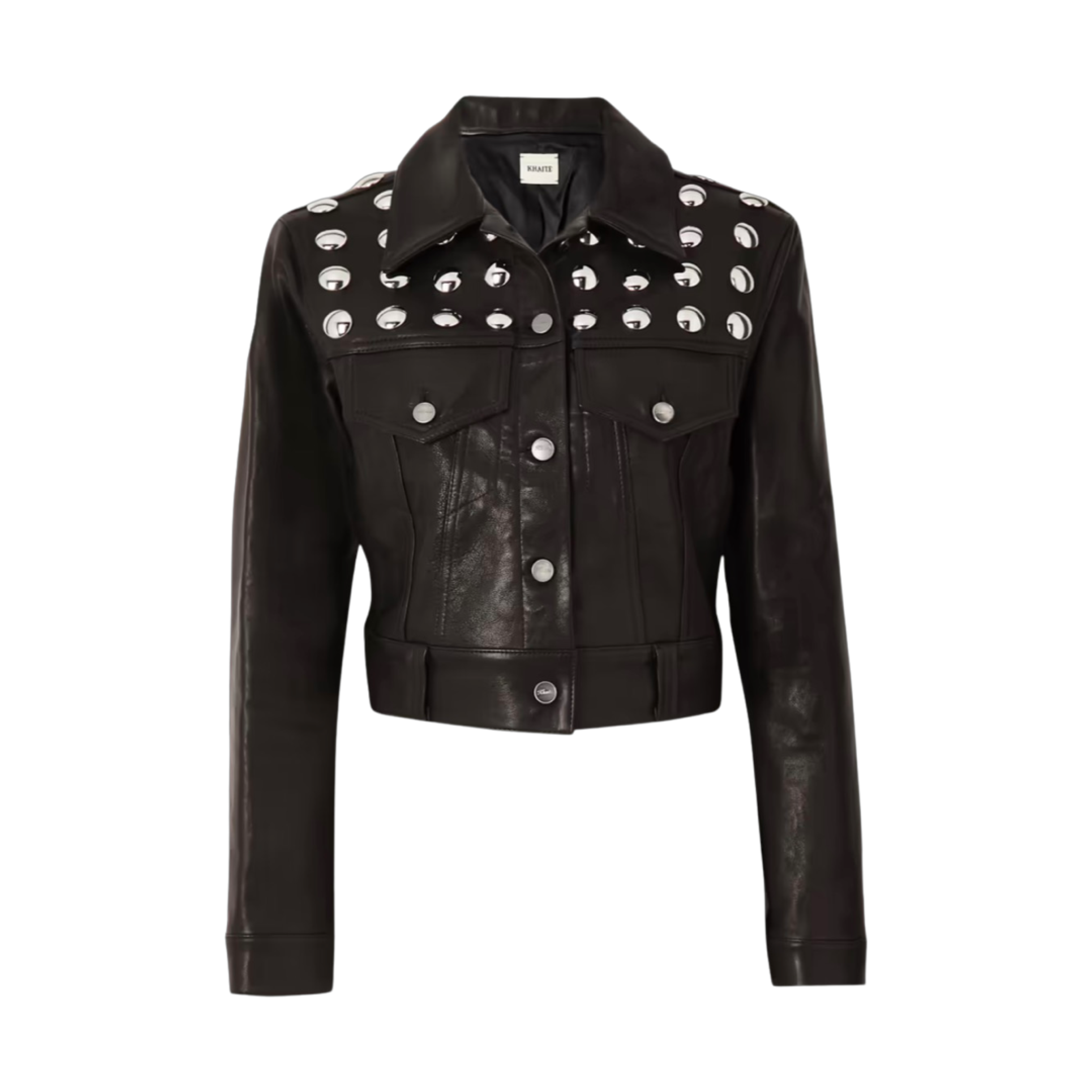 The Rizzo Studded Leather Jacket