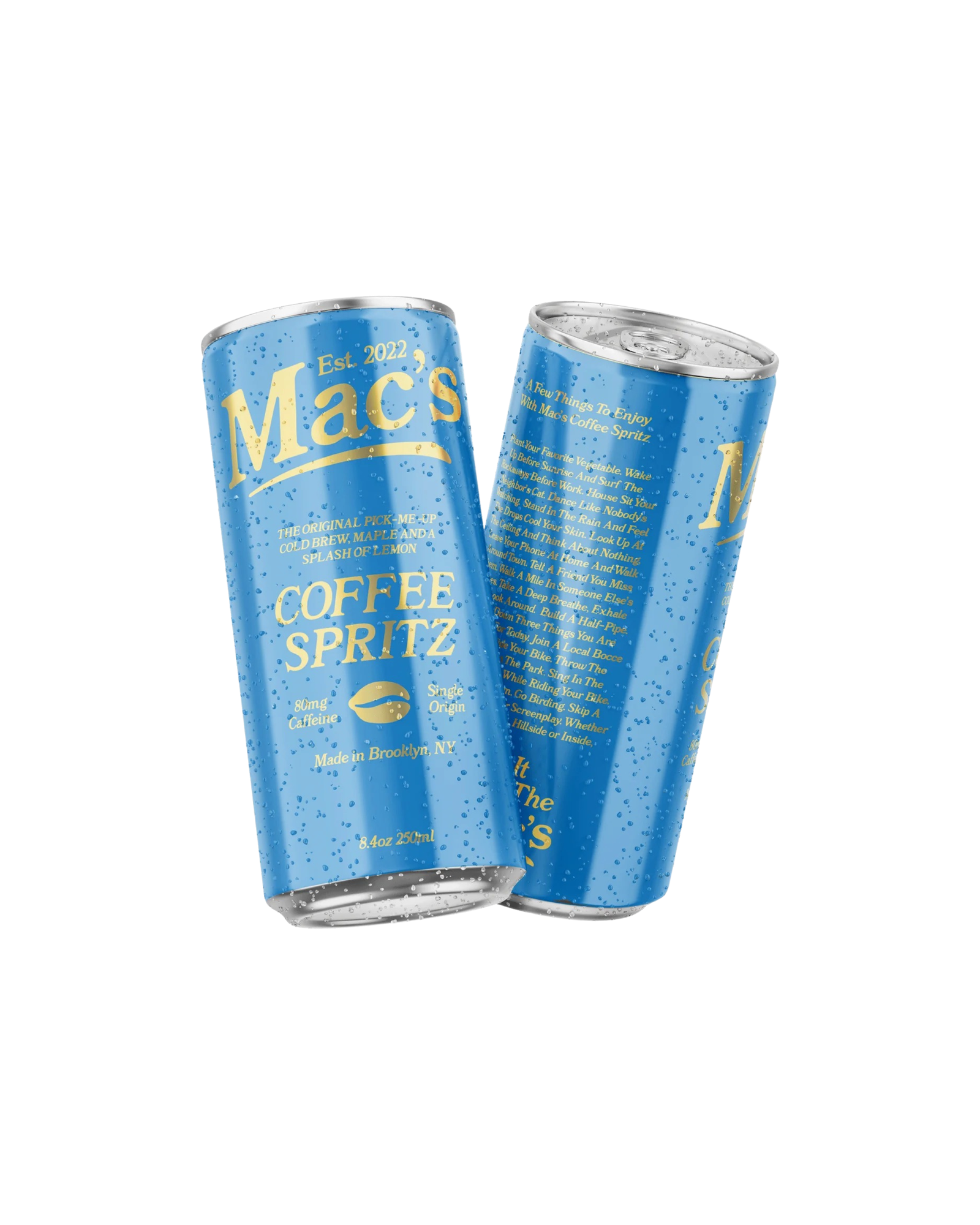 Mac’s Coffee Spritz 12 Pack