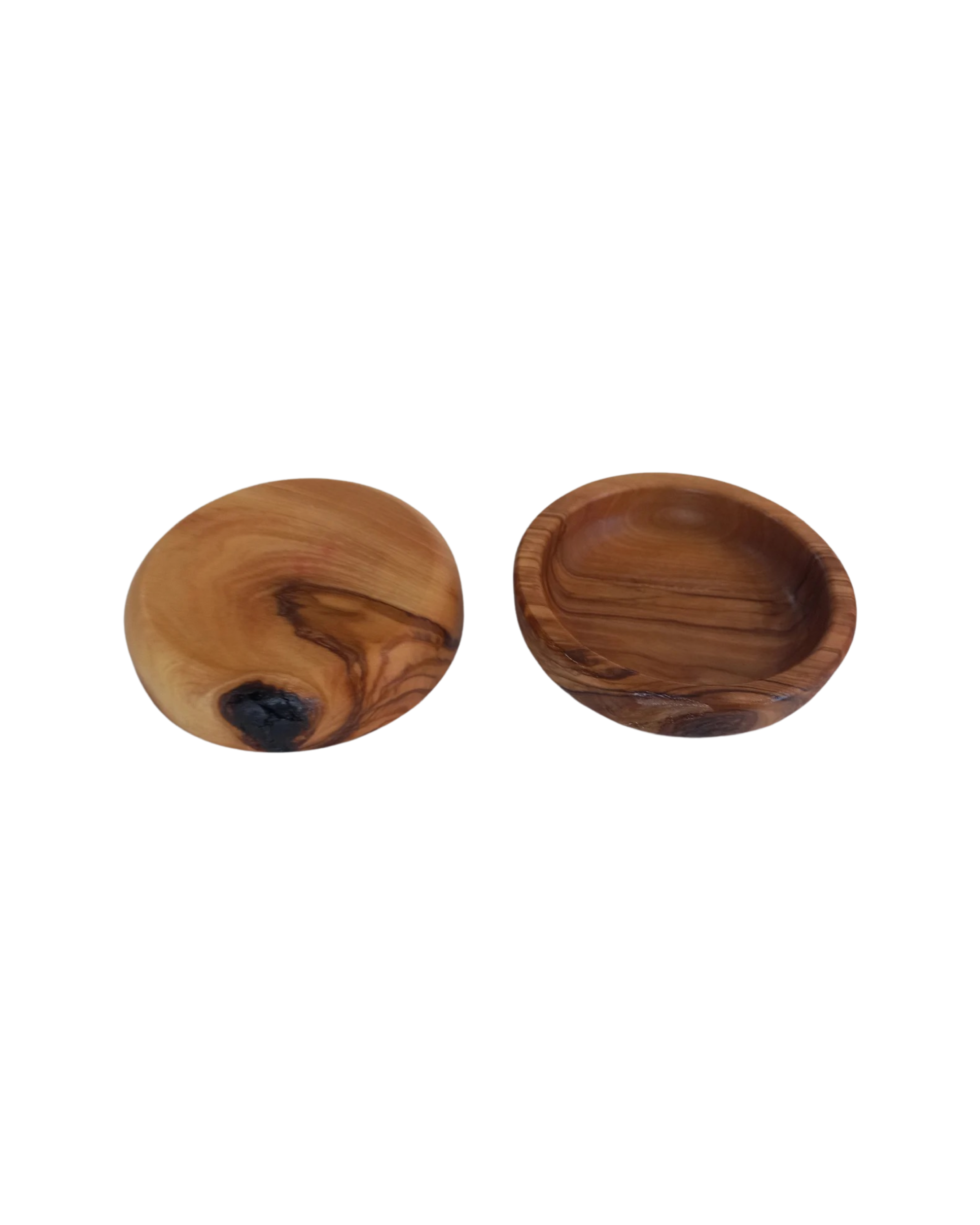 Deformed Olive Wood Mini And Medium Bowl