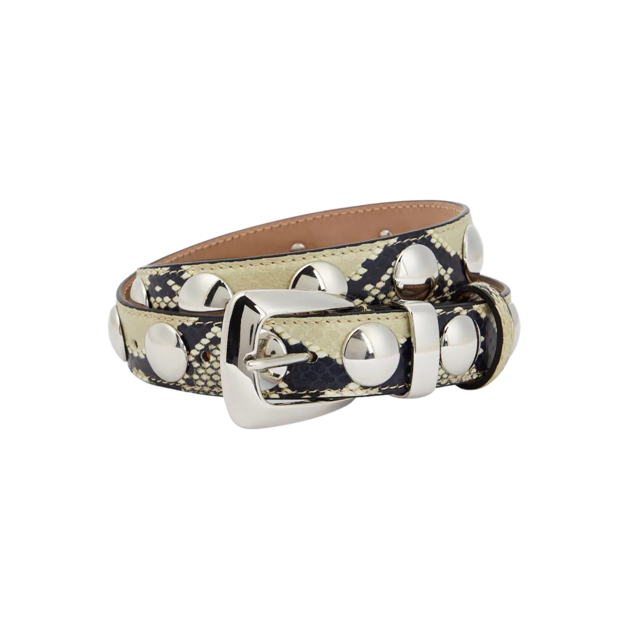 Benny Embellished Leather Belt